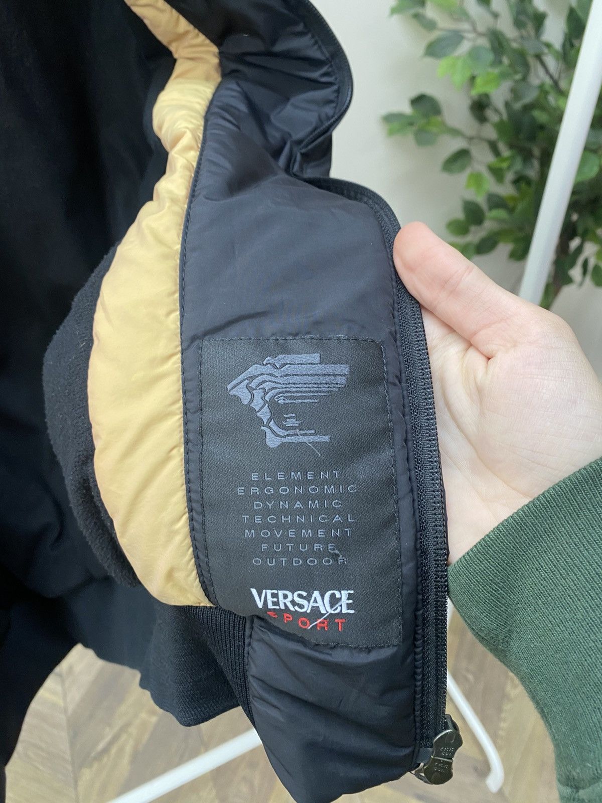 Versace Vintage Versace Sport Alias SPA Asymmetrical Women’s Jacket Size L / US 10 / IT 46 - 8 Thumbnail