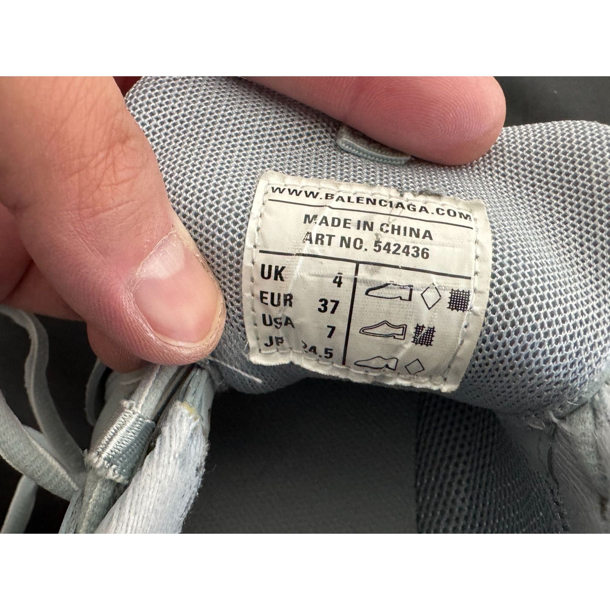 Balenciaga Balenciaga Track Sneakers Light Blue Size 7 Women’s Size US 7 / IT 37 - 6 Thumbnail