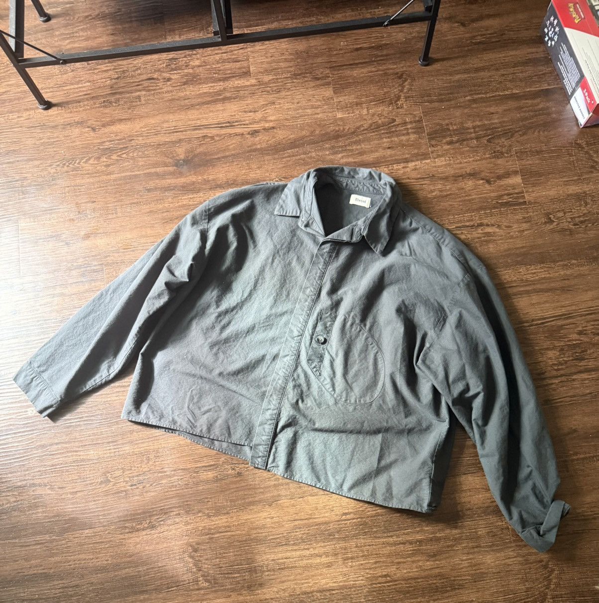 Elwood Elwood Grey Long Sleeve Button Up Size US XL / EU 56 / 4 - 1 Thumbnail
