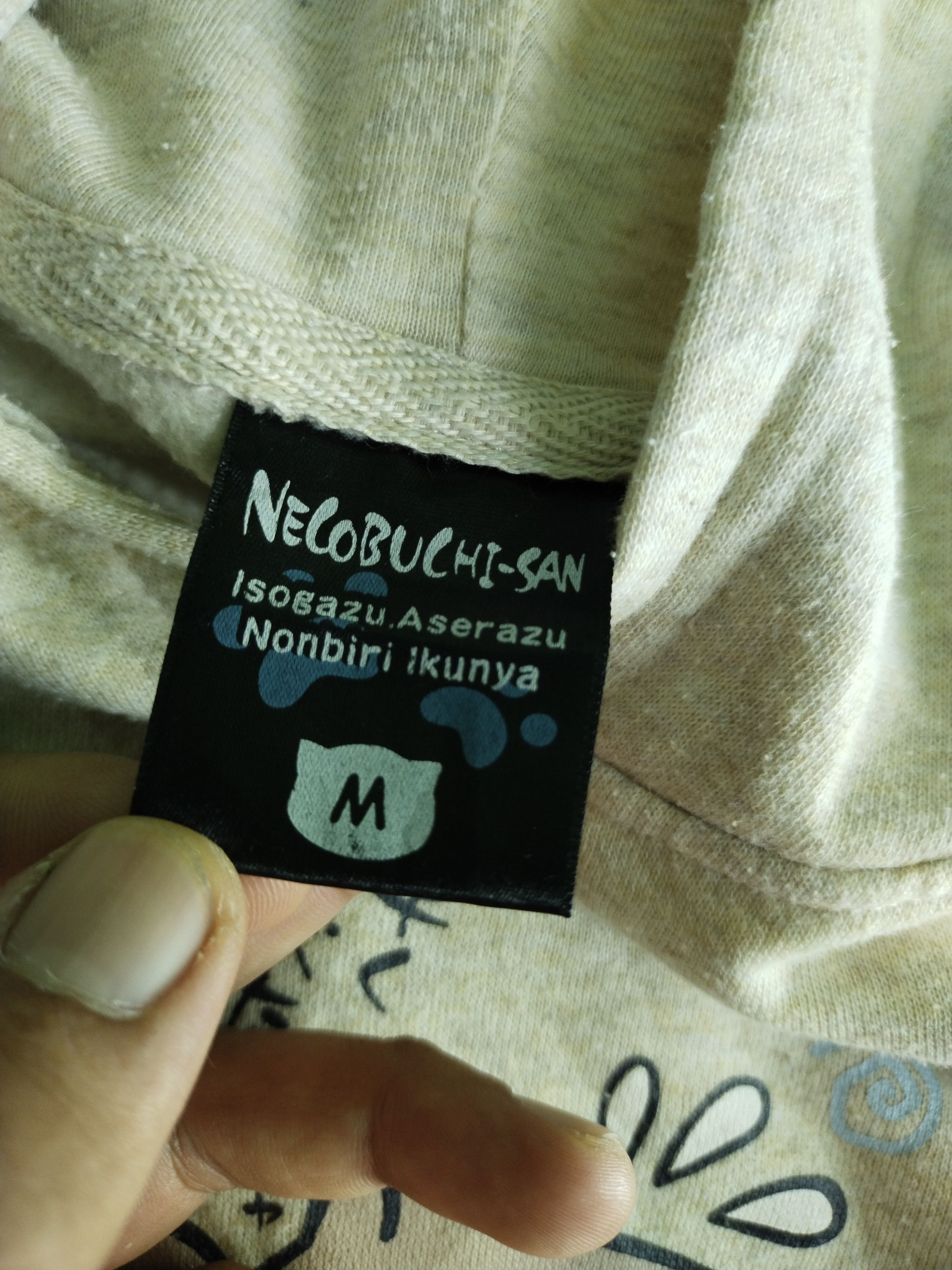 Anime × Cartoon Network × Japanese Brand Anime Japanese Brand X Necobuchi -San X Hoodies Rare Size US M / EU 48-50 / 2 - 8 Thumbnail