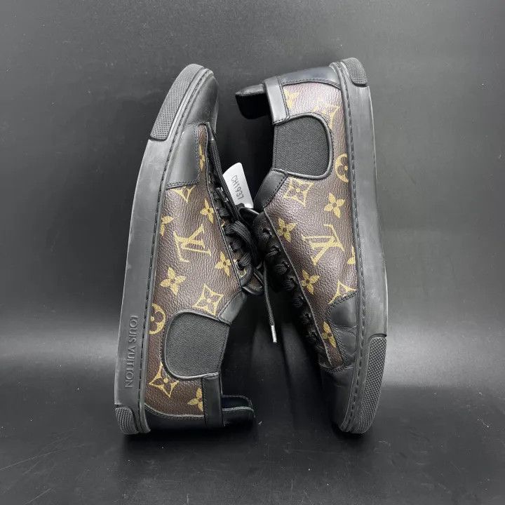 Louis Vuitton Louis Vuitton Casual Stylish Sneakers in Black Brown -2508 Size US 8.5 / EU 41-42 - 8 Thumbnail