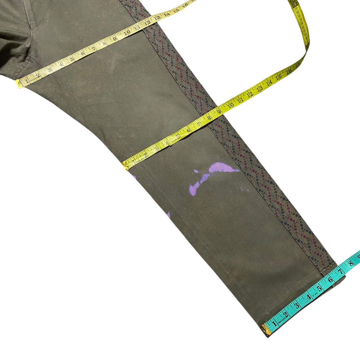 Comme des Garcons Homme AD2002 Comme Des Garcons Homme Painter Pants Faded Size US 28 / EU 44 - 17 Thumbnail