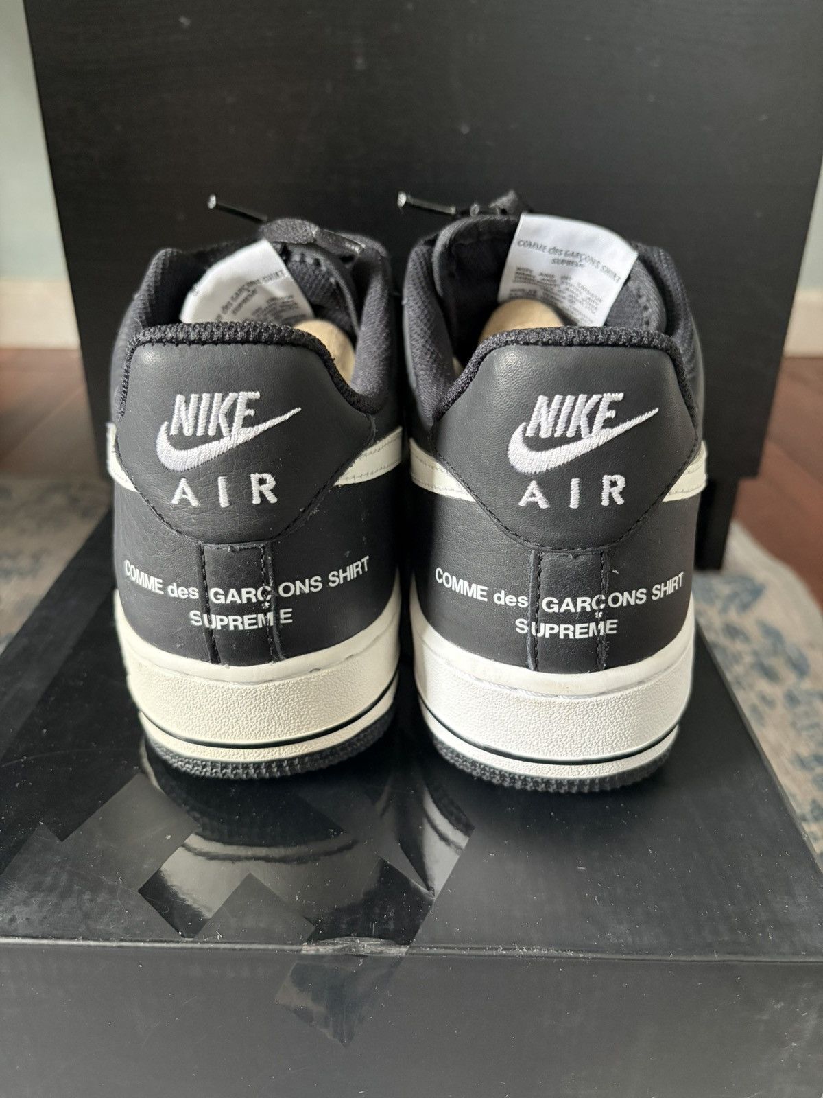 Comme des Garcons × Nike Nike Air Force 1 Low Supreme x Comme de Garçons Size US 9 / EU 42 - 4 Thumbnail