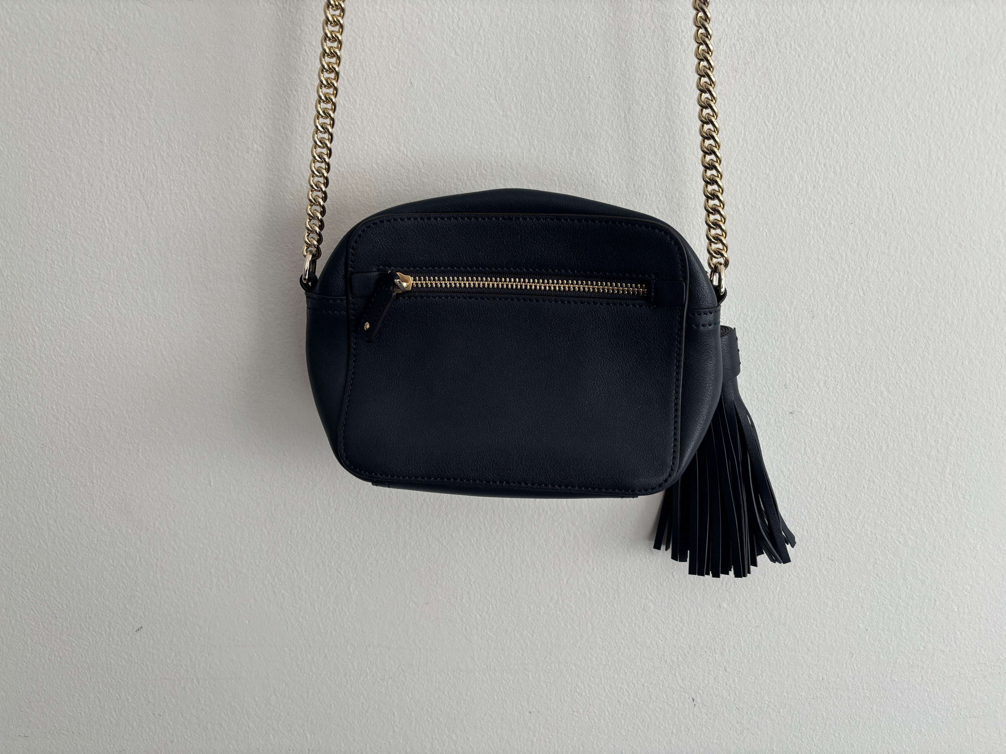 Anya Hindmarch $995 Blue Leather Eyes Crossbody Bag/ Shoulder Strap Purse Size ONE SIZE - 6 Thumbnail