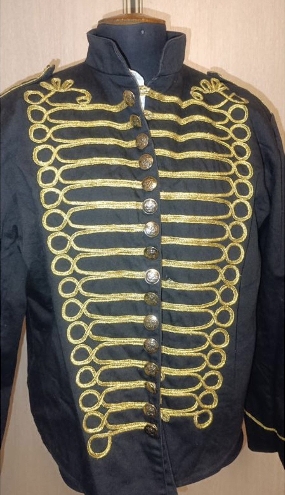 Hedi Slimane Napoleon Buttons Balmain Type Jacket Size US XL / EU 56 / 4 - 2 Thumbnail
