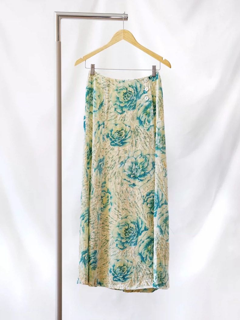 Kenzo KENZO Rose velvet half dress Size 25" / US 0 / IT 36 - 2 Thumbnail