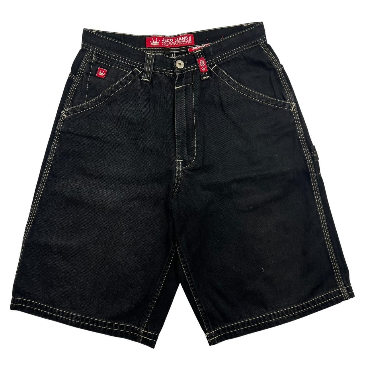 JNCO Vintage Jnco Crown Carpenter Denim Shorts / Jorts - Waist 32 Size US 32 / EU 48 - 2 Thumbnail