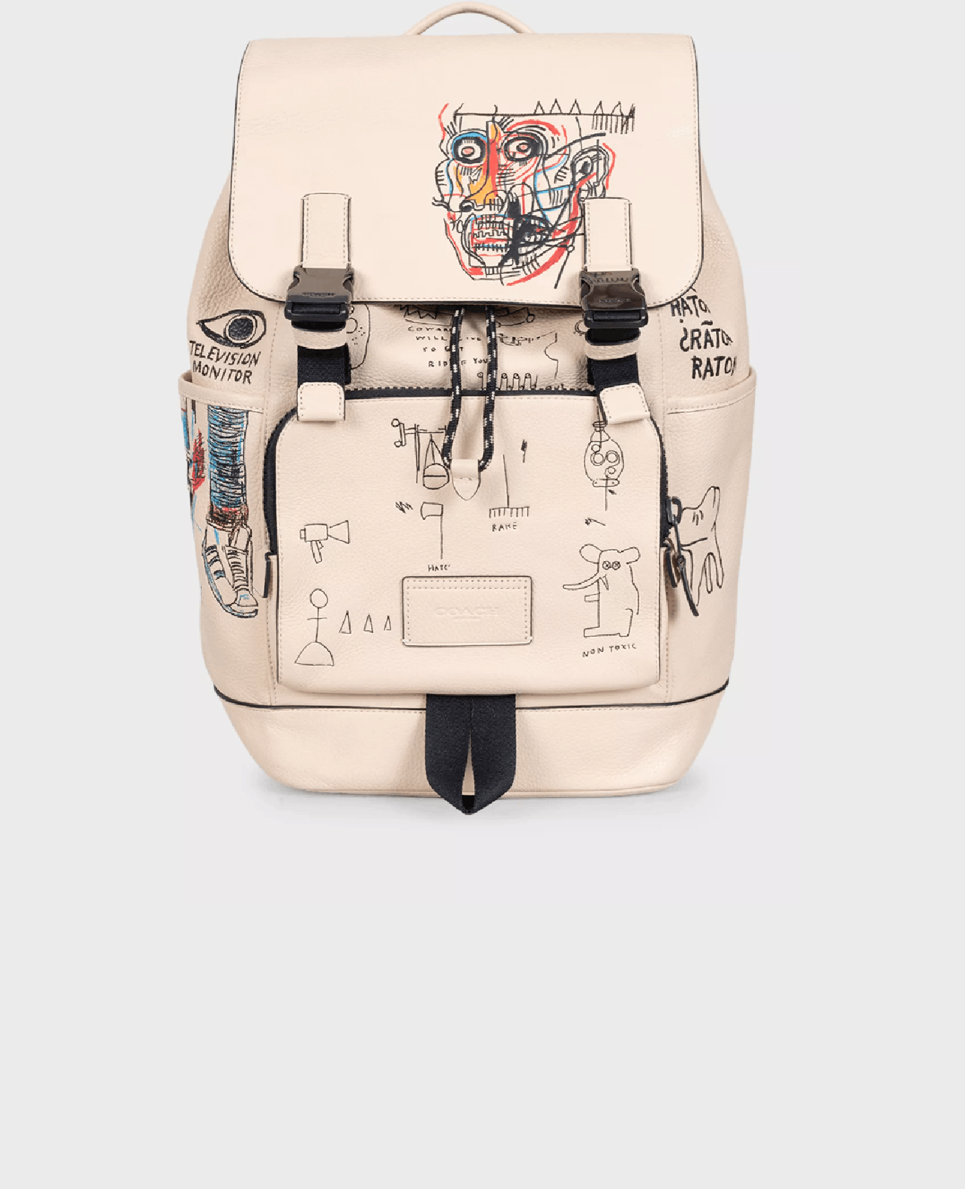 Coach Coach x Jean-Michel Basquiat Leather Backpack | Grailed
