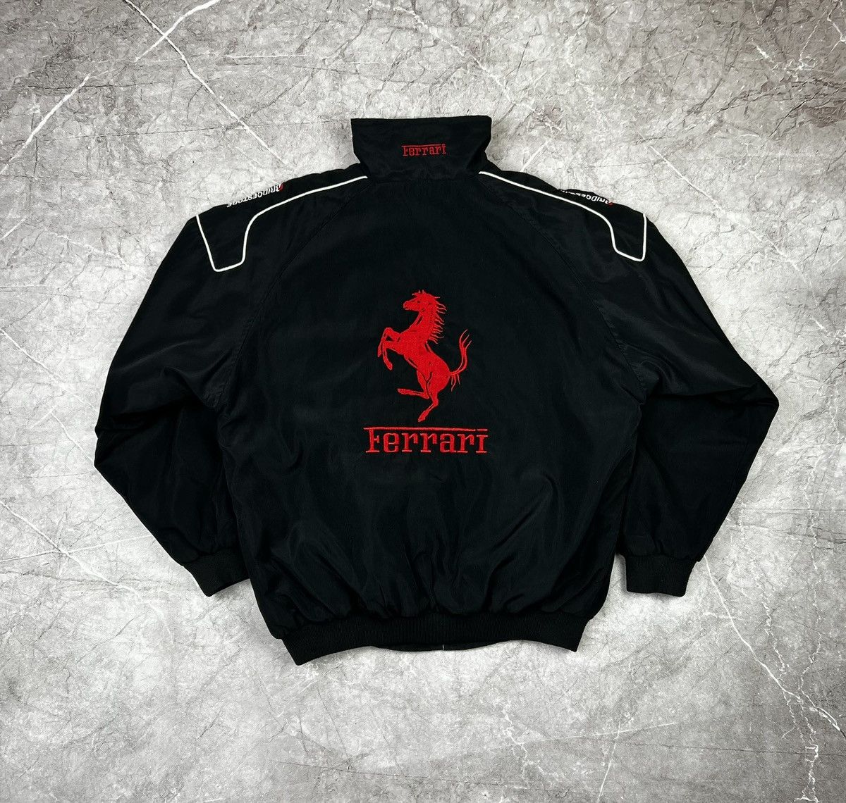 Ferrari Vintage Ferrari Racing Jacket 90s Racing 4 Jacket Shell f1 Size US M / EU 48-50 / 2 - 2 Thumbnail