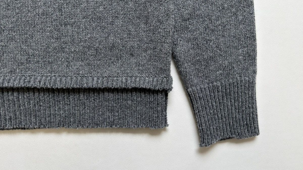 Maison Margiela A/W 21 Distressed Hems Wool Sweater Size US M / EU 48-50 / 2 - 10 Thumbnail