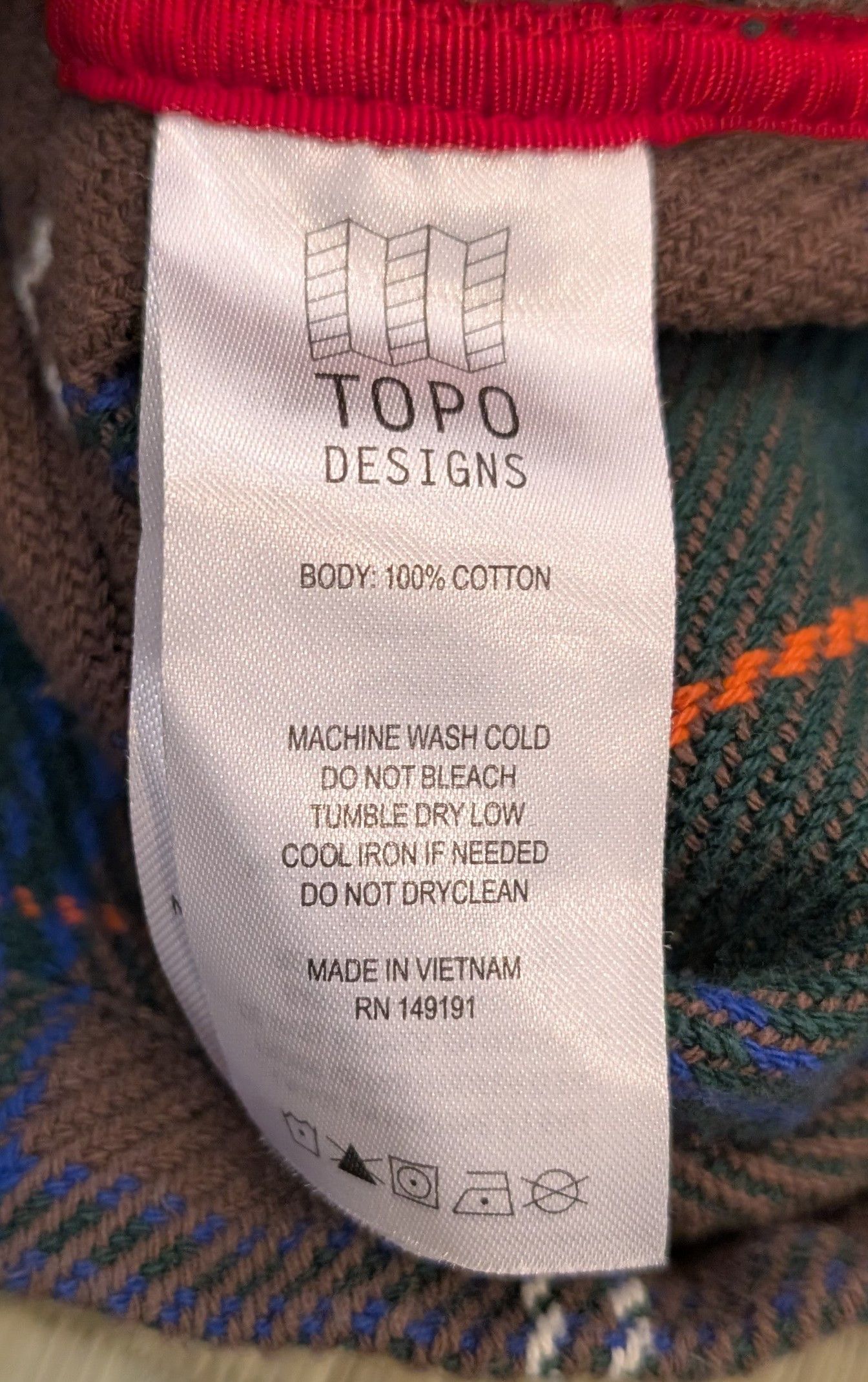 Topo Designs Topo Designs Onlooker Twill Mountain Shirt Jacket Size US XXL / EU 58 / 5 - 4 Thumbnail