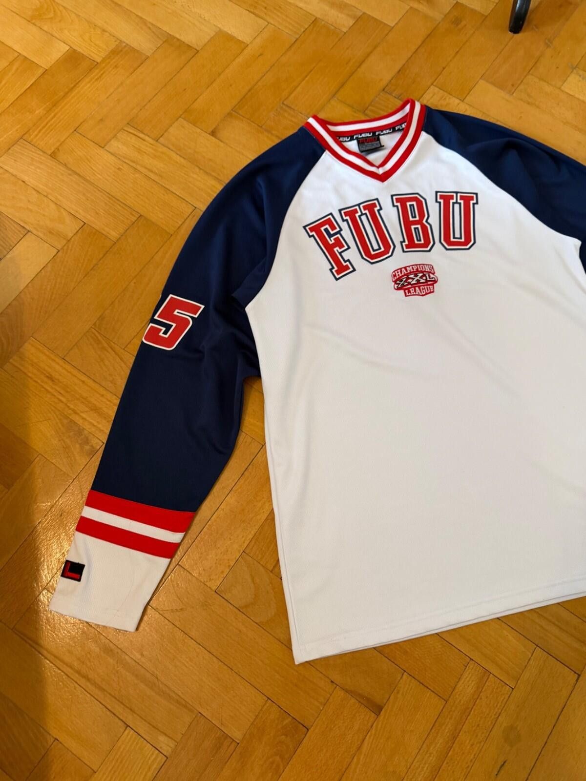 Fubu FUBU Vintage 90s Jersey Old School Hip Hop Shirt Size US M / EU 48-50 / 2 - 2 Thumbnail