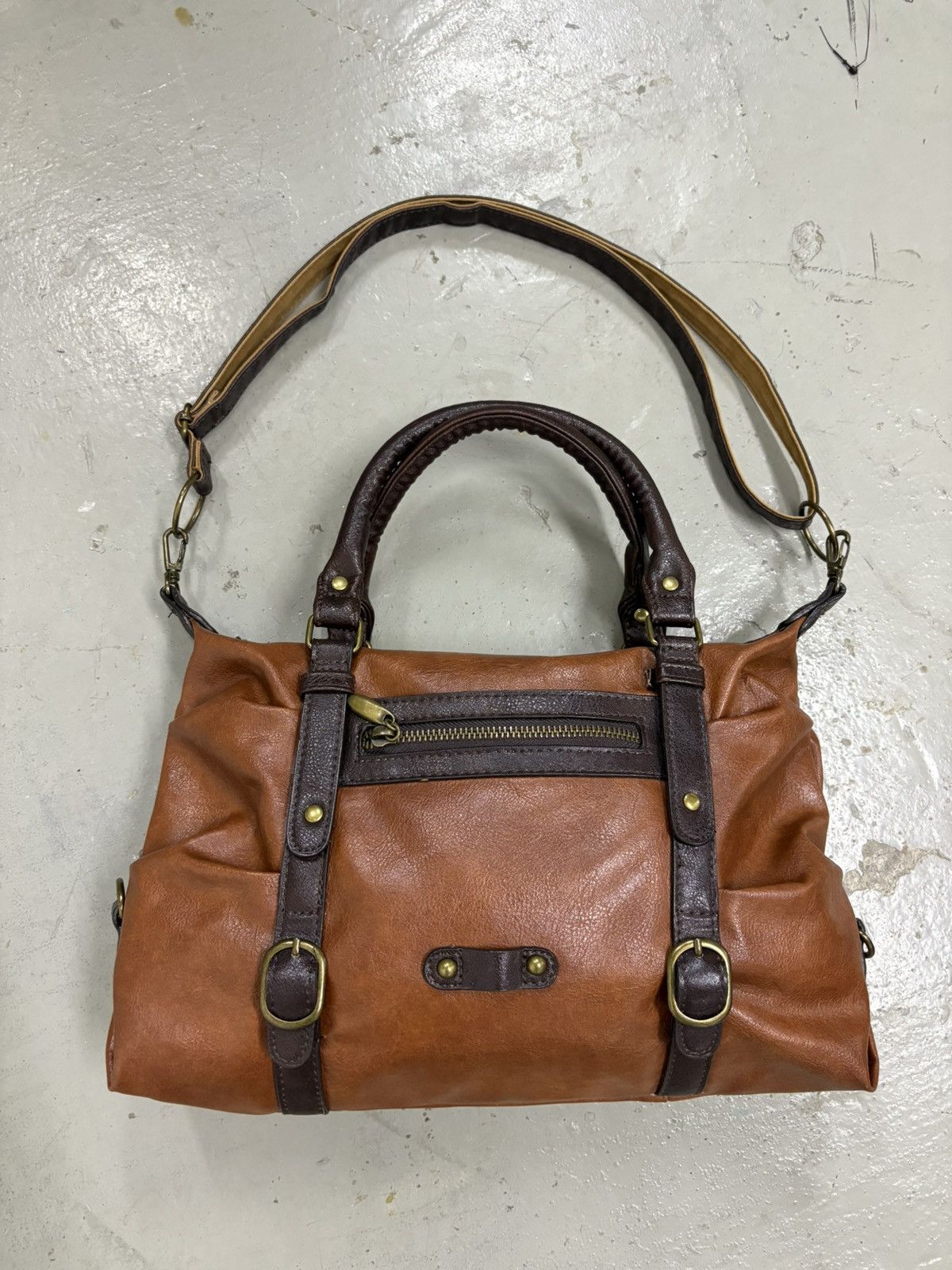 KMRii Balenciaga style bag guidi leather handbag kmrii japanese Size ONE SIZE - 12 Thumbnail