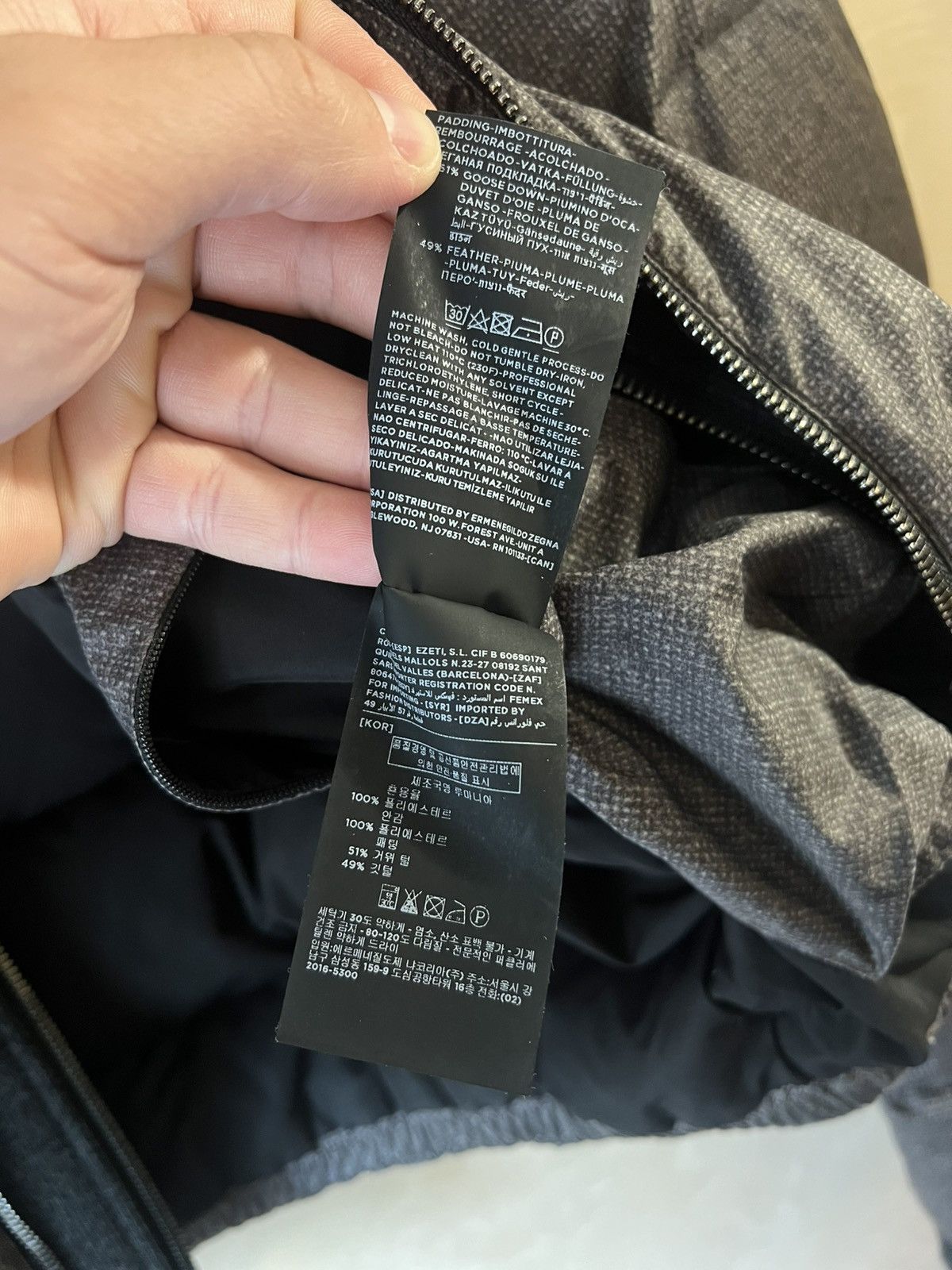 Ermenegildo Zegna Ermenegildo Zegna Hooded Down Puffer Jacket size M Size US M / EU 48-50 / 2 - 9 Thumbnail