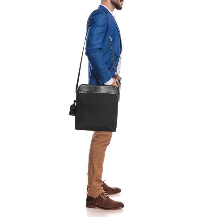 Tumi $400 Arrivé Lucas Nylon/ Leather Crossbody Messenger/ Sling Size ONE SIZE - 1 Thumbnail
