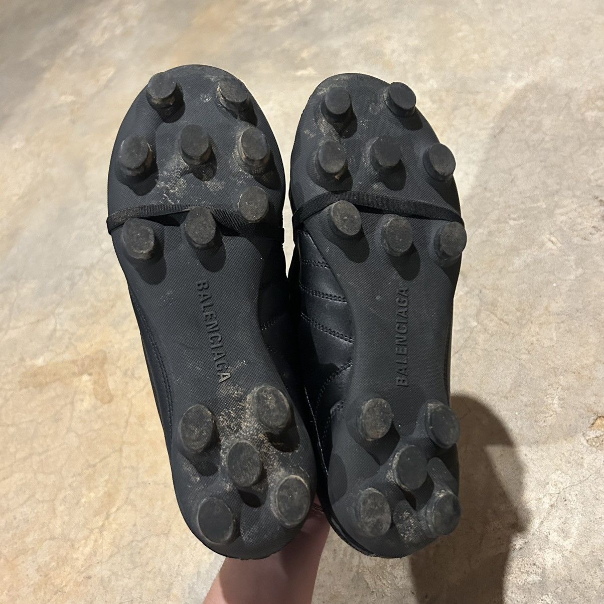 Balenciaga Balenciaga Soccer Sneaker Triple Black Cleat US 9 Size US 9 / EU 42 - 7 Thumbnail