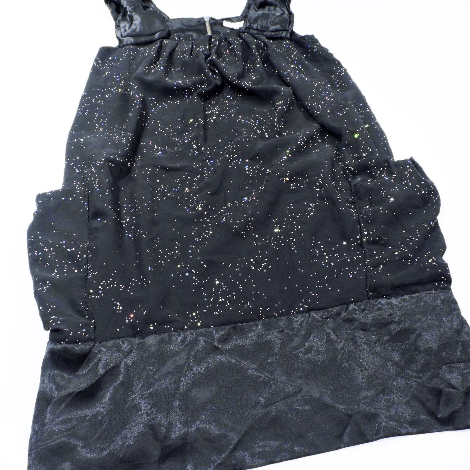 Lanvin LANVIN EN BLUE STARLESS SLEEVELESS RIBBON COCOON MINI DRESS Size XS / US 0-2 / IT 36-38 - 7 Thumbnail
