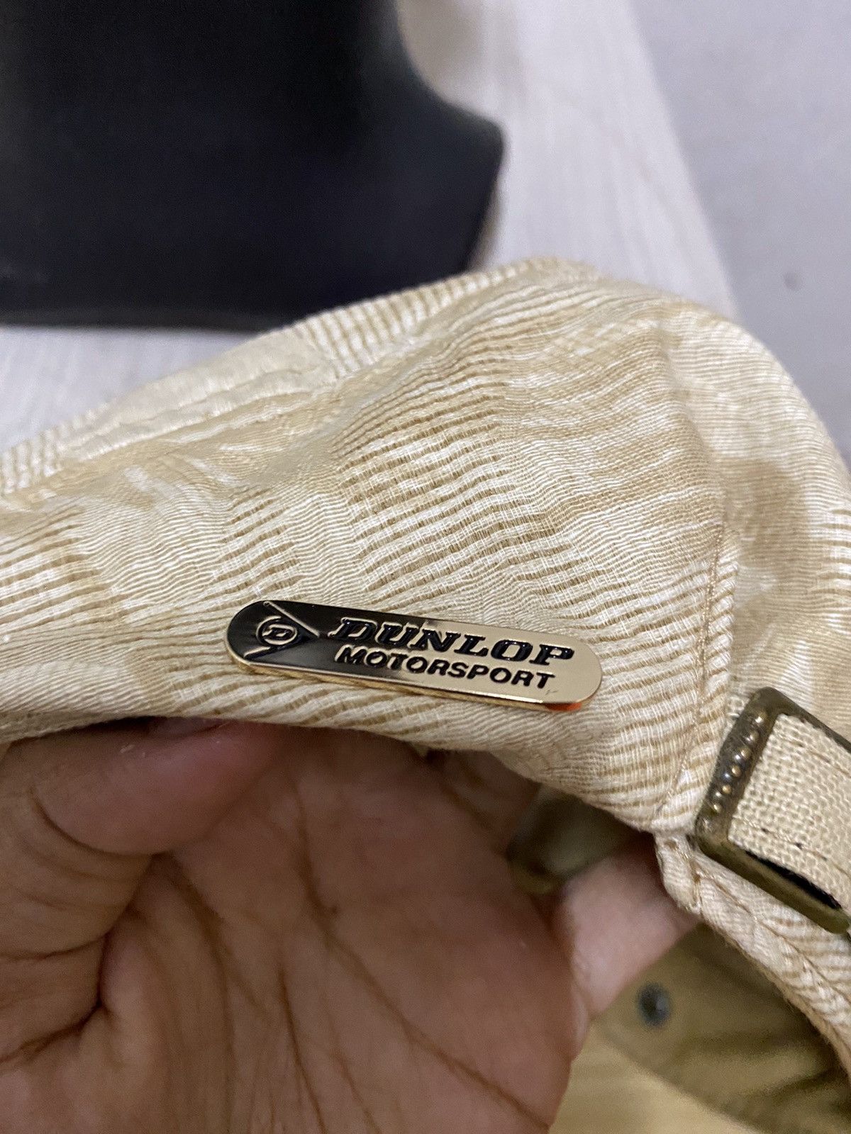 Dunlop × Vintage Vintage Dunlop Hawaii Design Corduroy Beret Hat Size ONE SIZE - 4 Thumbnail