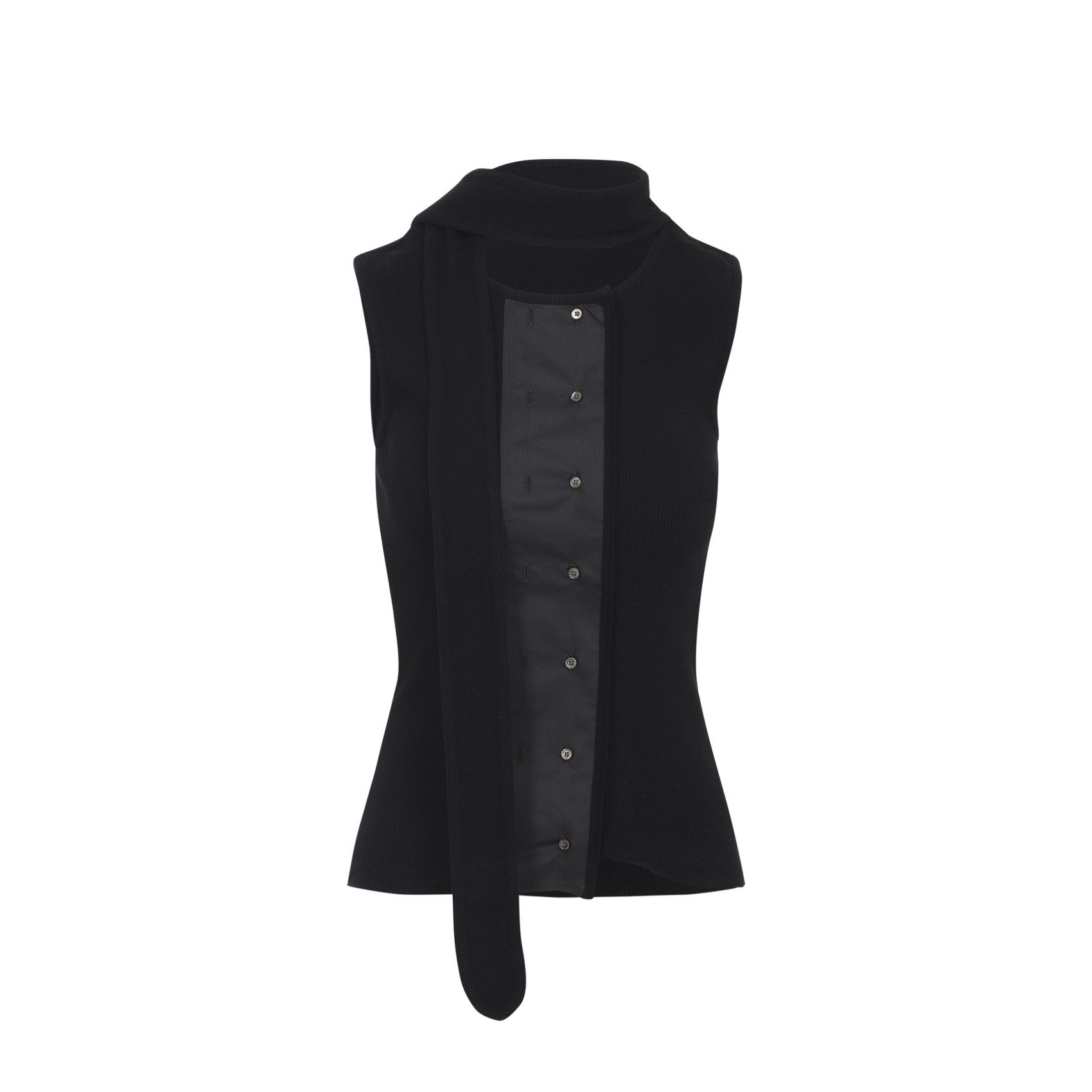 Lemaire Asymmetrical Fitted Top