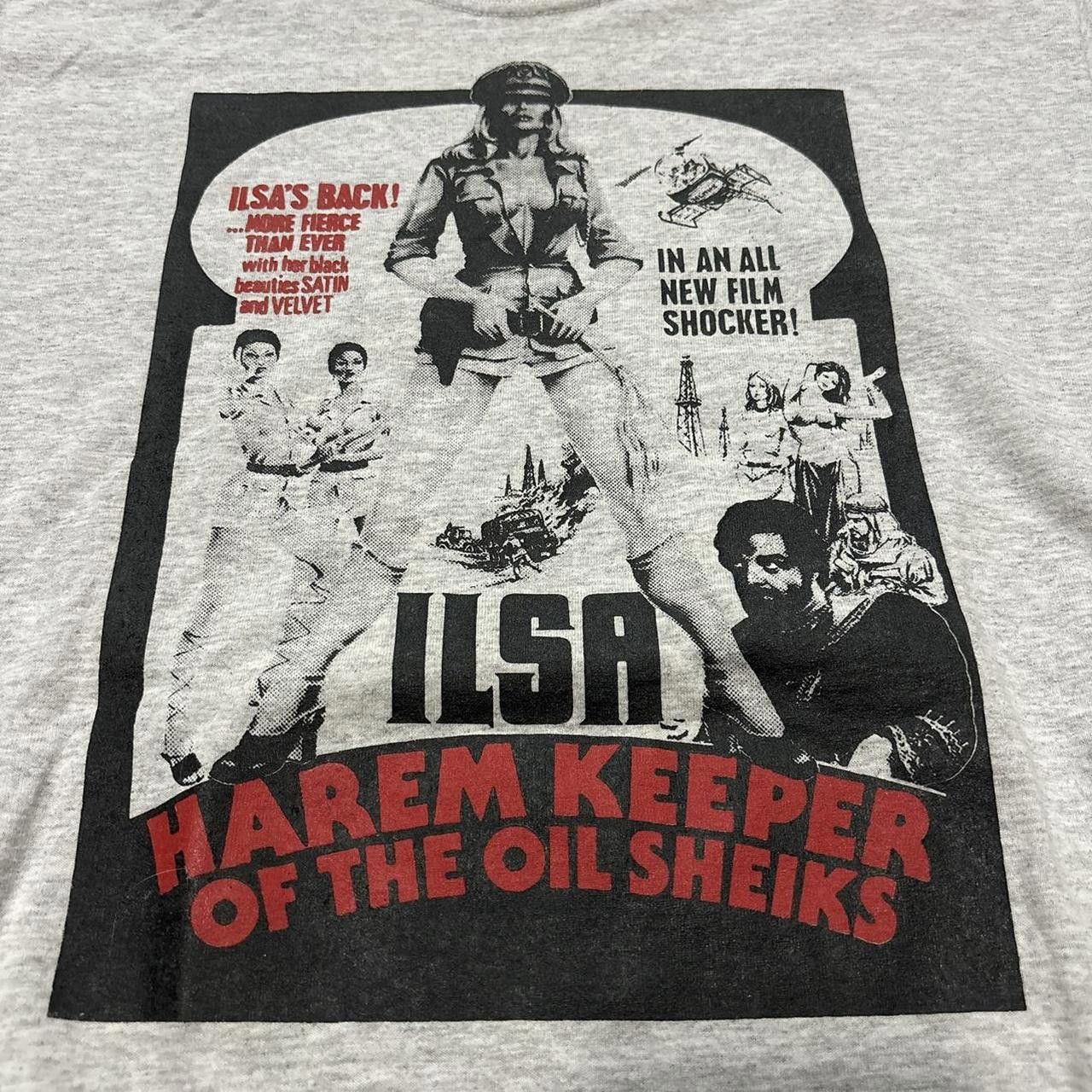 Fruit Of The Loom vintage Ilsa Harem Keeper of the Oil Sheiks t shirt 00s M Size US M / EU 48-50 / 2 - 4 Thumbnail