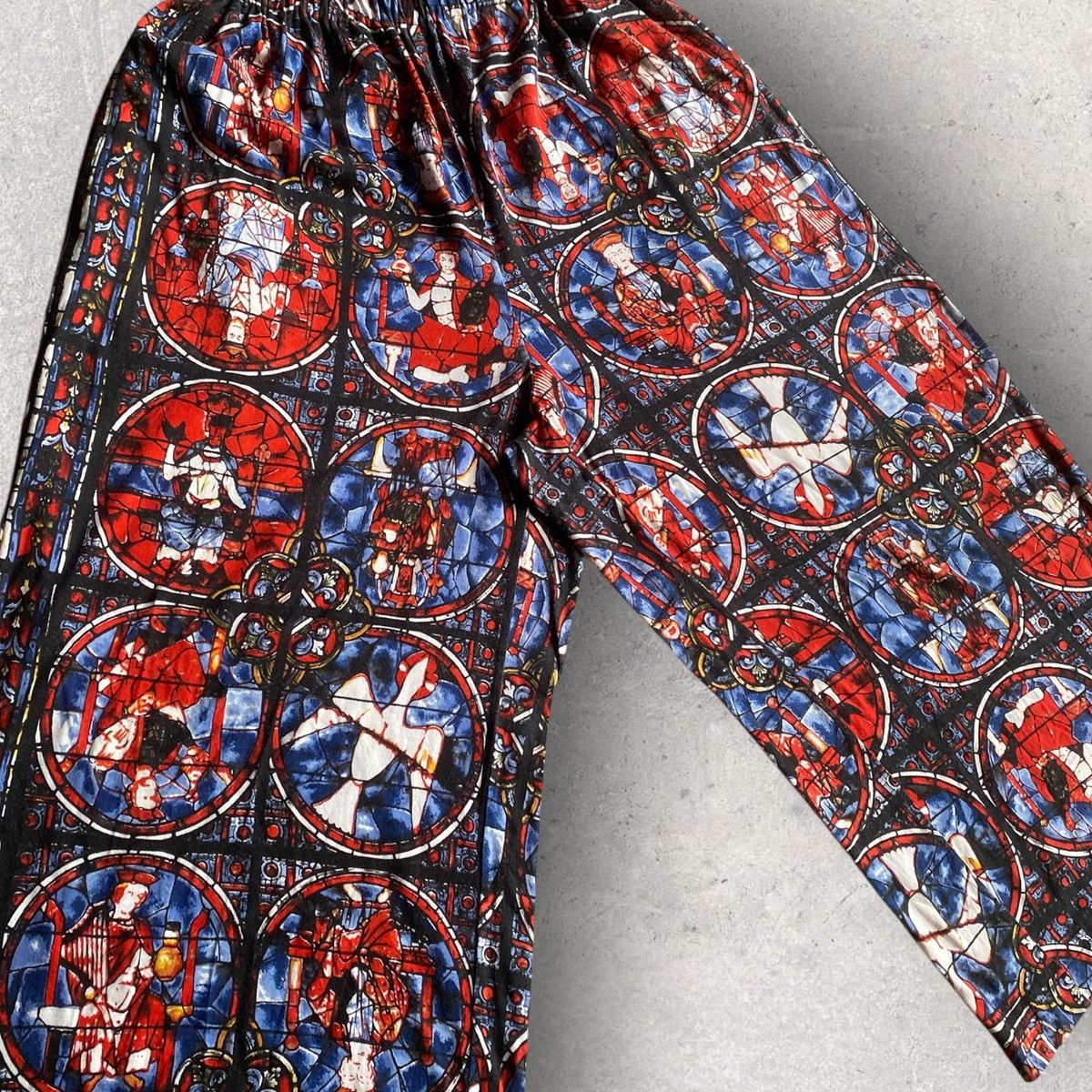 Comme des Garcons Vintage SS91 Stained Glass Pants Size 26" / US 2 / IT 38 - 2 Thumbnail