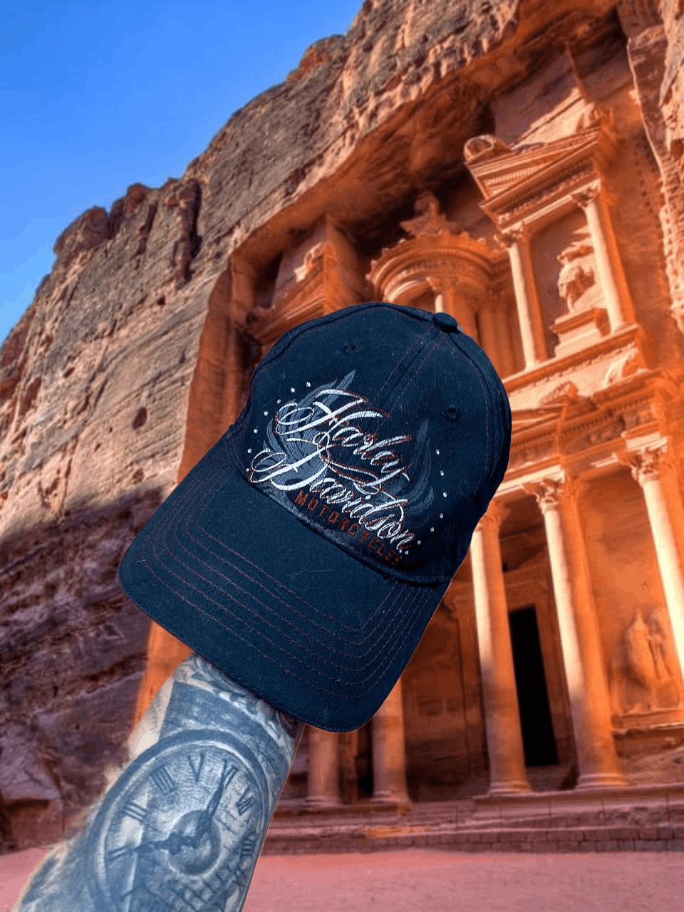 Harley Davidson Hats Vintage big logo Harley Davidson Morot Cycles Cap Y2K Size ONE SIZE - 1 Thumbnail