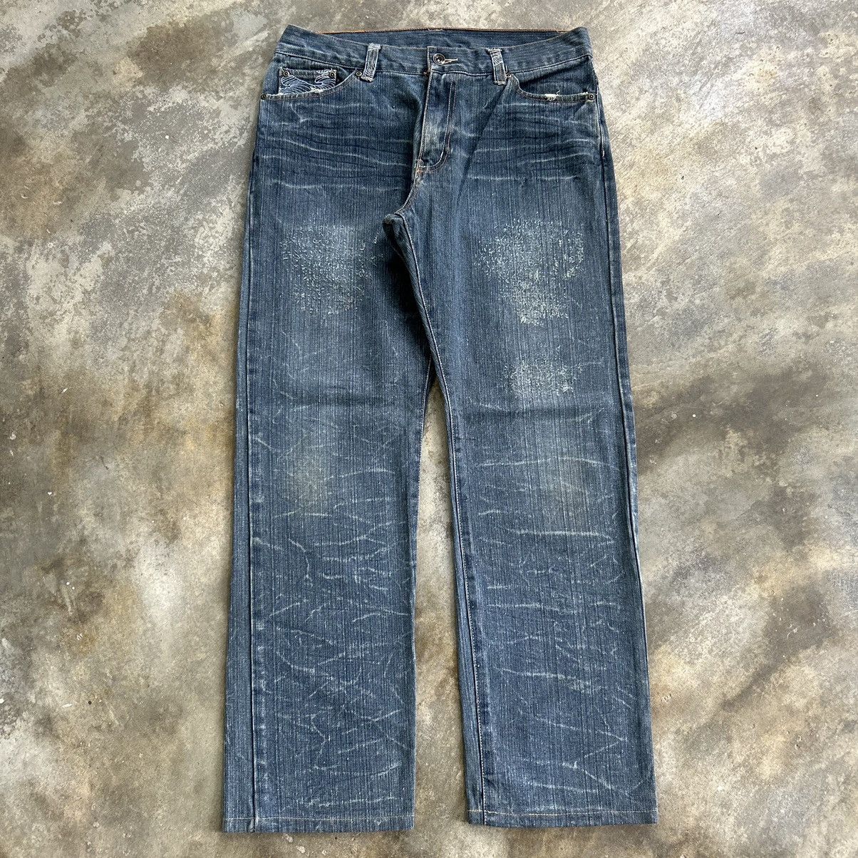 image of Vintage Jeans in Blue, Men's (Size 33)