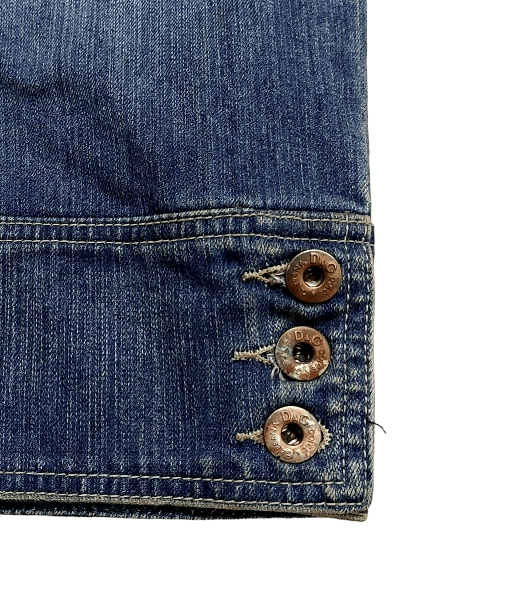 Dolce & Gabbana Dolce & Gabbana Love Logo Pocket Jeans Size 34" / US 12 / IT 48 - 11 Thumbnail