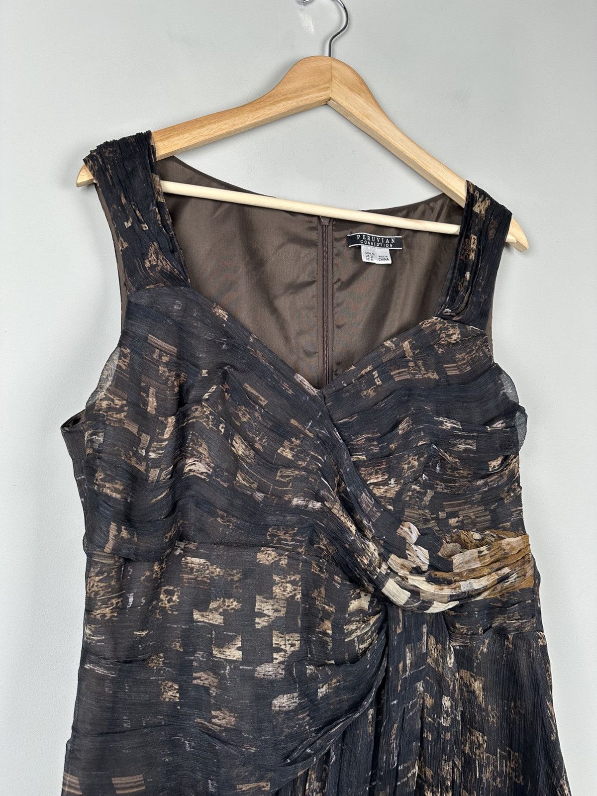 Hysteric Glamour Peruvian Connection Linen Coctail Dress Size XXL / US 16-18 / IT 52-54 - 4 Thumbnail