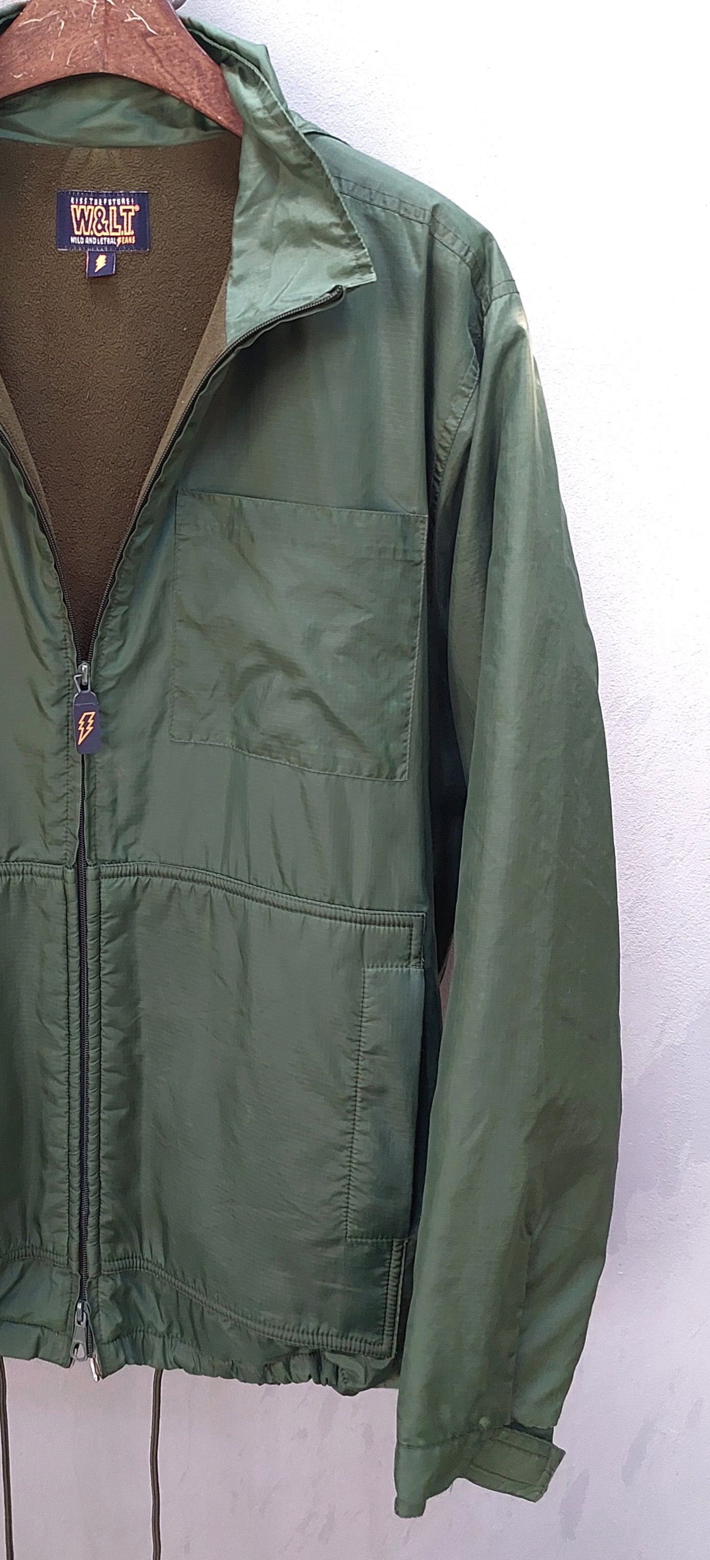 Walter Van Beirendonck W&LT Walter Van Beirendonck Nylon Fleece Lined Jacket Size US L / EU 52-54 / 3 - 7 Thumbnail