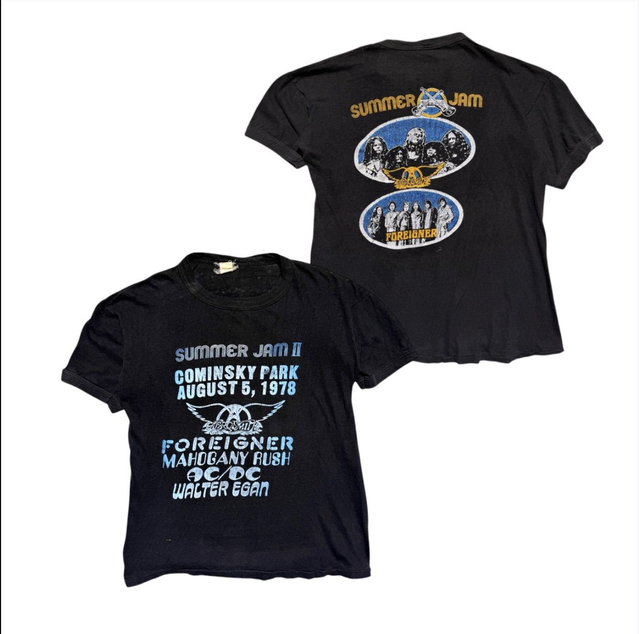 Vintage Aerosmith Summer Jam 1978 tee Size US S / EU 44-46 / 1 - 1 Thumbnail