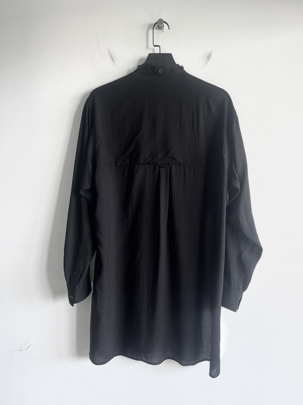Y's for Men × Yohji Yamamoto Yohji Yamamoto Y's For Men - Cellulose One Blue Flower Shirt Size US M / EU 48-50 / 2 - 2 Thumbnail