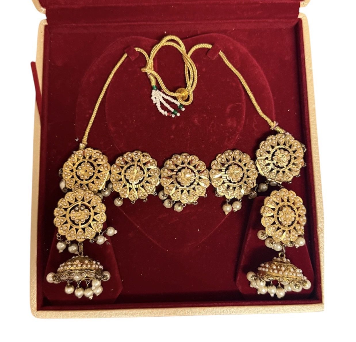 Other Regal Kundan Gold-Plated Choker Set Size ONE SIZE - 3 Thumbnail