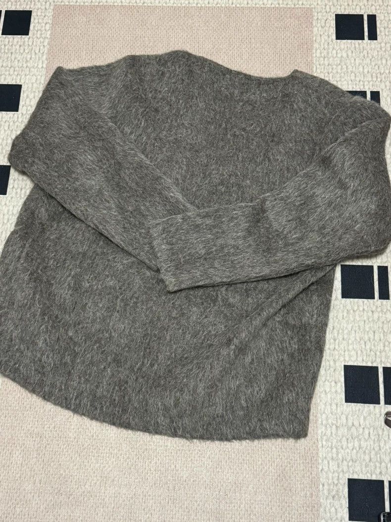 Our Legacy Our Legacy23FW Brown Seahorse Hair V-neck Sweater Size US M / EU 48-50 / 2 - 4 Thumbnail