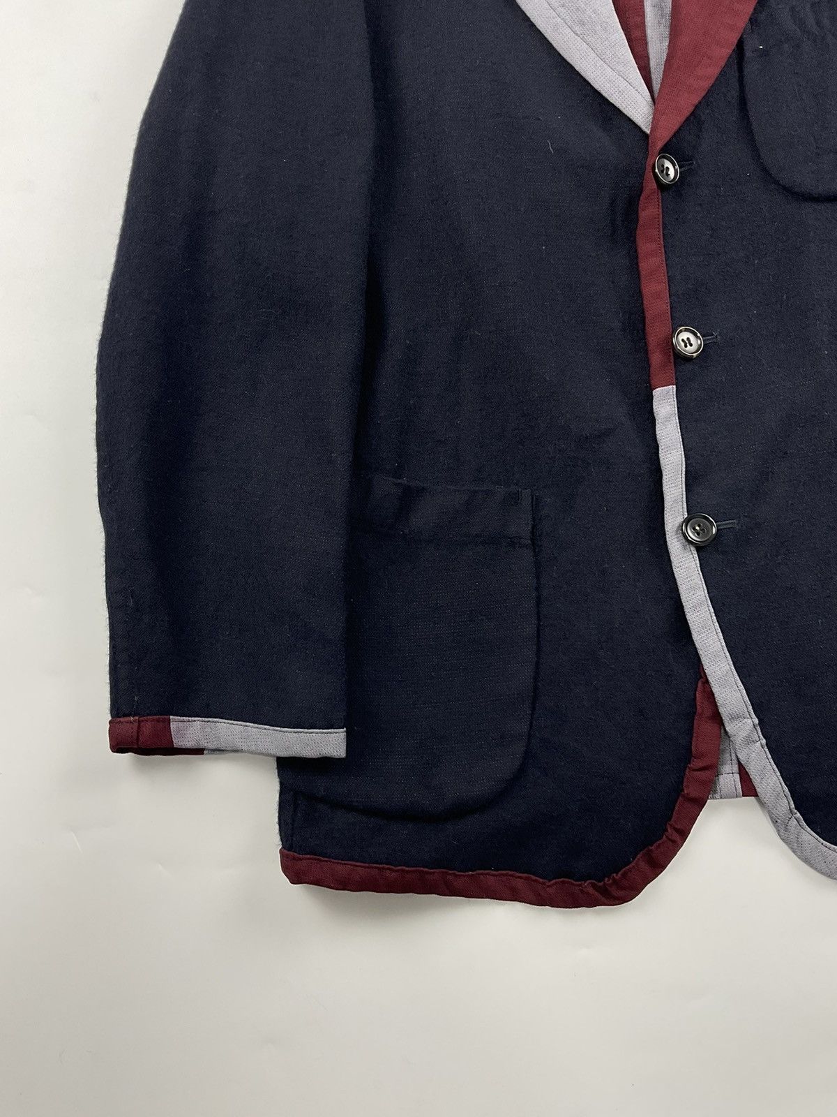 Comme des Garcons Homme Plus Comme des Garcons Homme Plus S/S'01 3B Plaid Lining Jacket Size US S / EU 44-46 / 1 - 6 Thumbnail