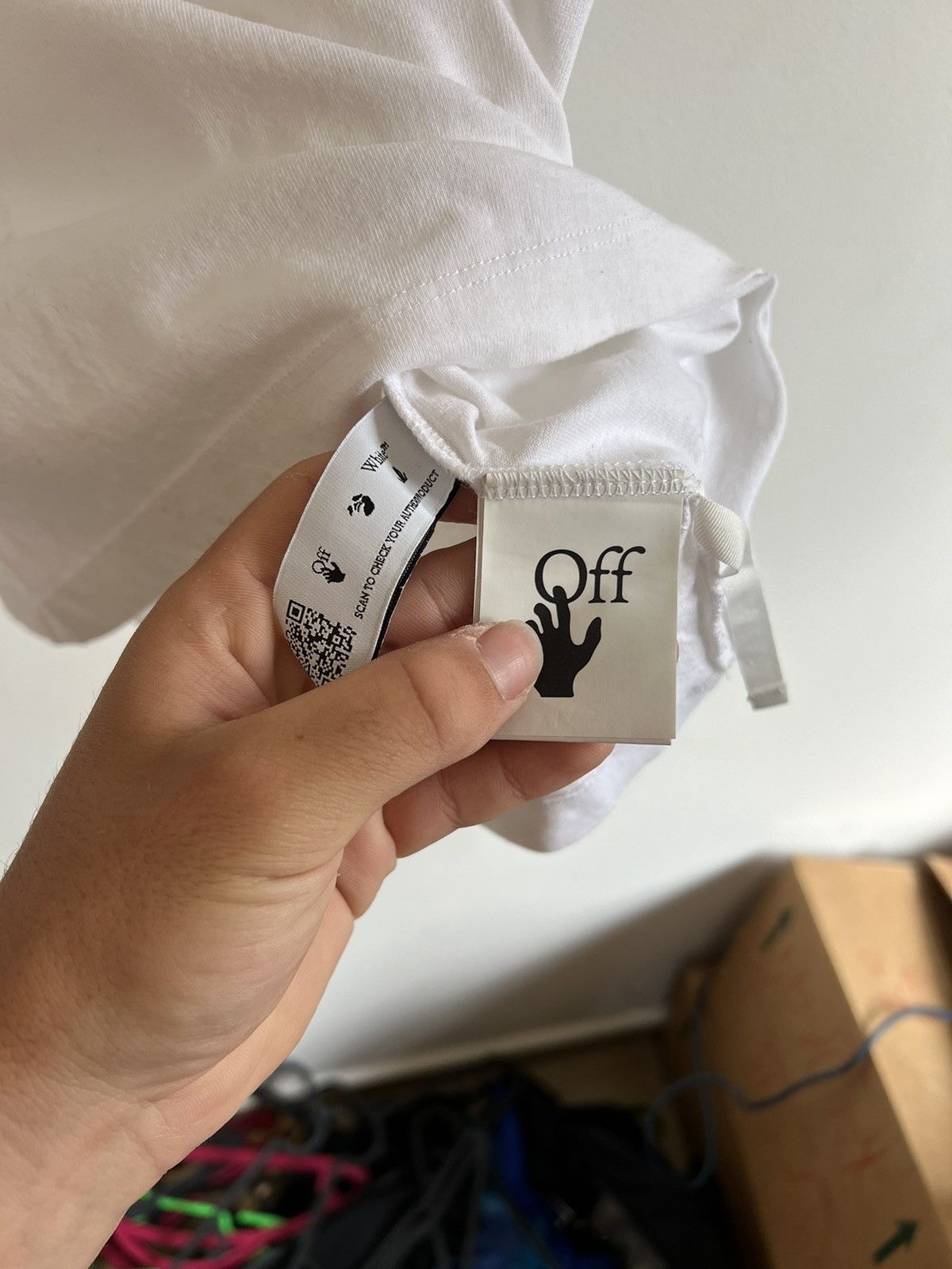 Off-White × Virgil Abloh Off white Caravaggio TEE Size US M / EU 48-50 / 2 - 8 Thumbnail