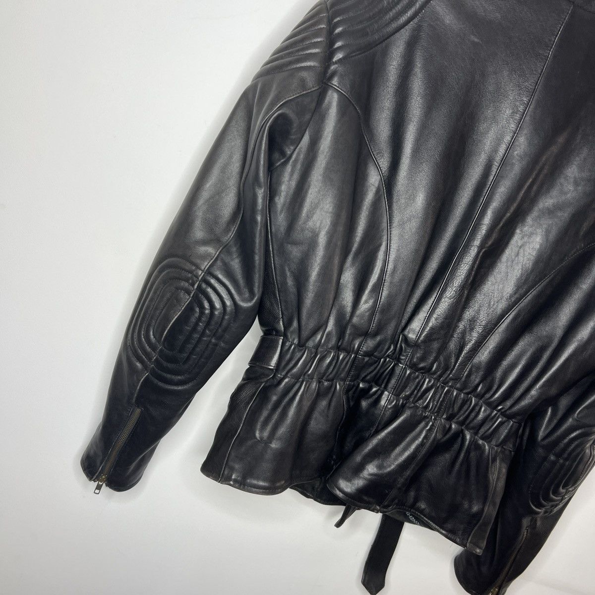 Vintage Moto Vintage Racing Leather Jacket Ramones Biker 90s Punk Size US L / EU 52-54 / 3 - 8 Thumbnail