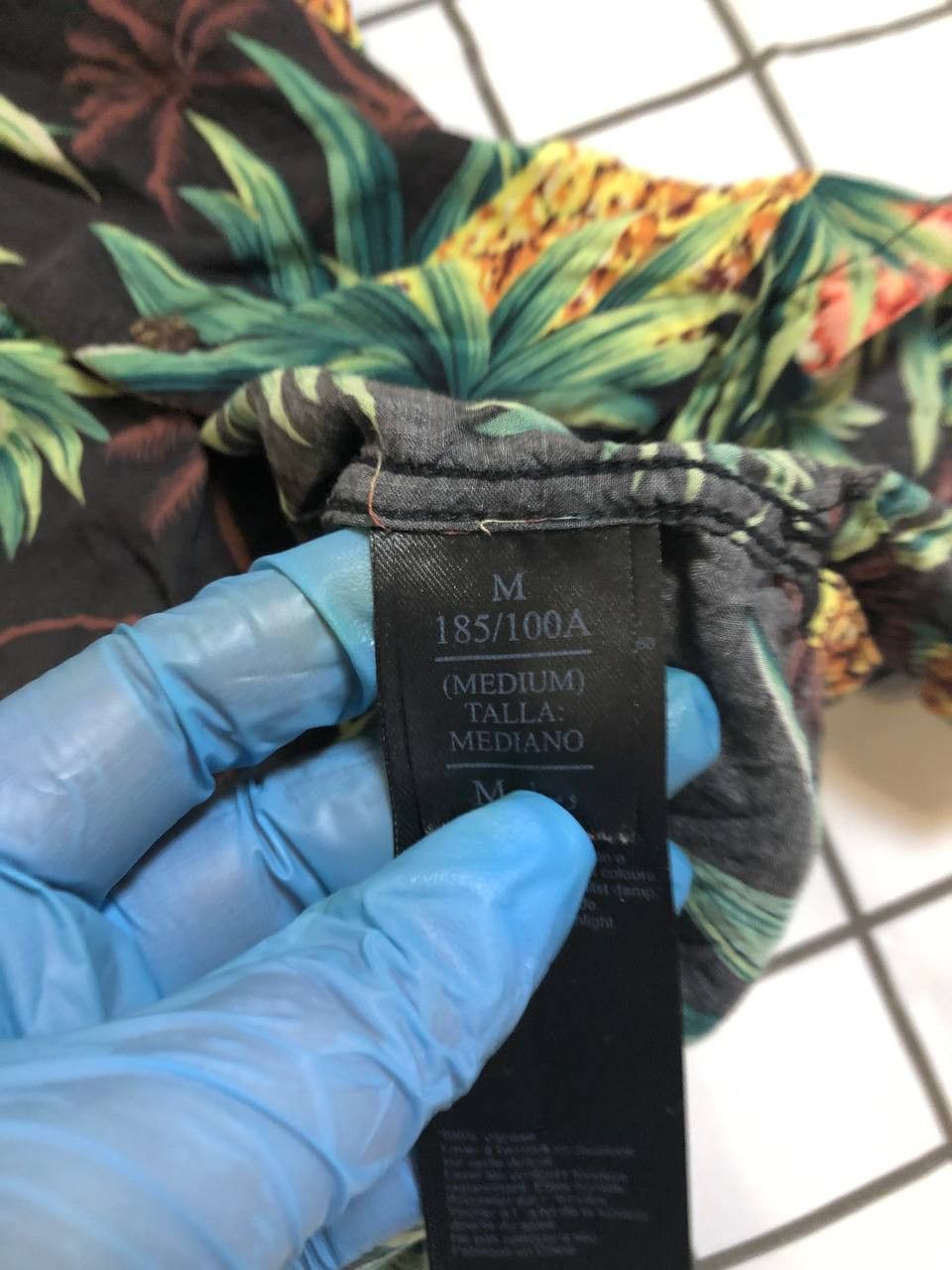 Allsaints Allsaints Dark Hawaiian Shirt Floral Hawaiian Casual Shirt Size US M / EU 48-50 / 2 - 6 Thumbnail