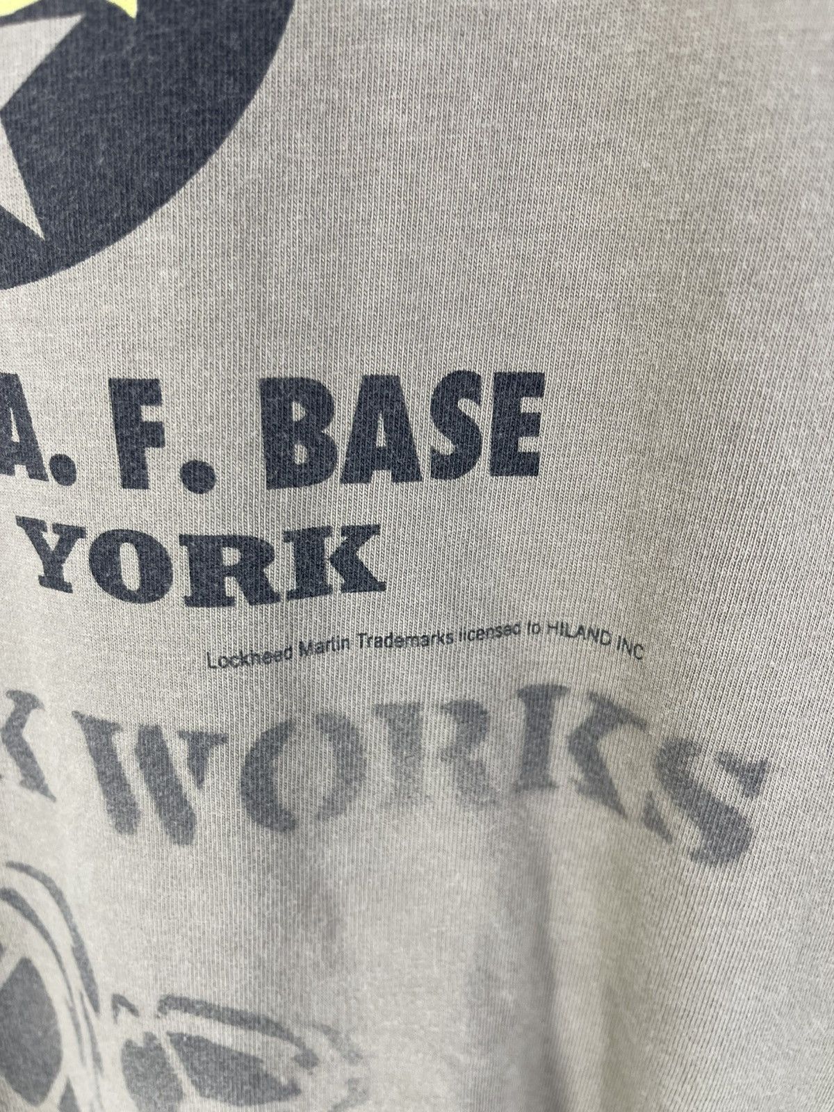 Buzz Rickson's Vintage Buzz Rickson Lockhead Martin Trademark Sun Faded Tee Size US L / EU 52-54 / 3 - 6 Thumbnail