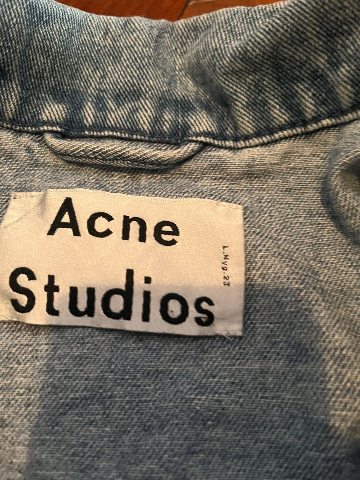 Acne Studios Acne Studios Vintage Denim Jacket Light Blue Wash Size XXS / US 00 / IT 34 - 6 Thumbnail
