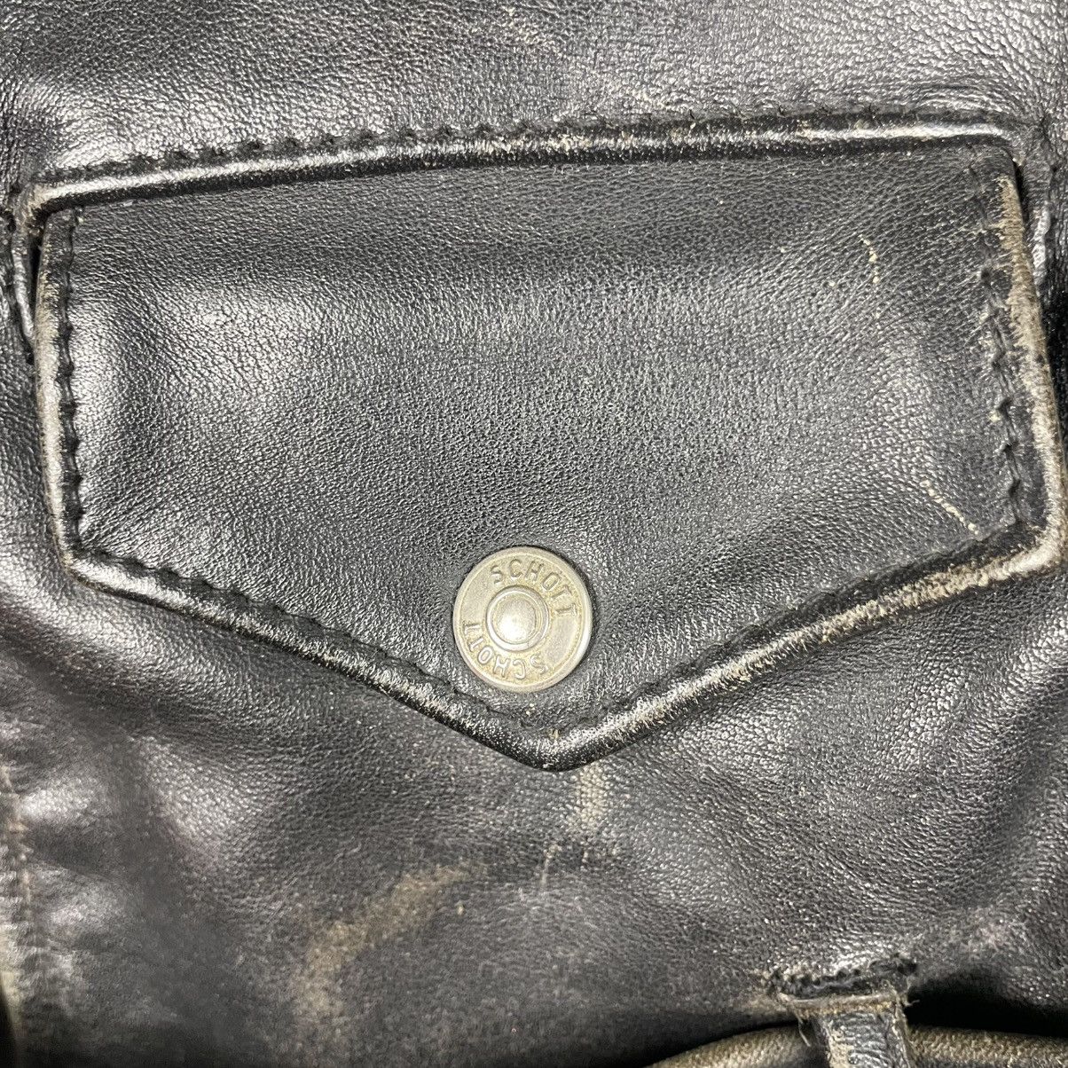 Schott 💥VINTAGE SCHOTT PERFECTO BIKER JACKET Size US S / EU 44-46 / 1 - 11 Thumbnail