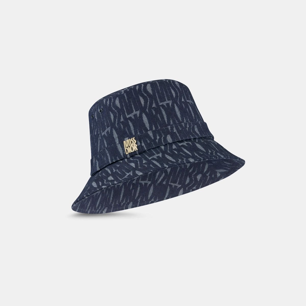 Dior o1bcso1str0226 Size:OS/Allover Small Brim Bucket Hat in Blue Size ONE SIZE - 1 Thumbnail