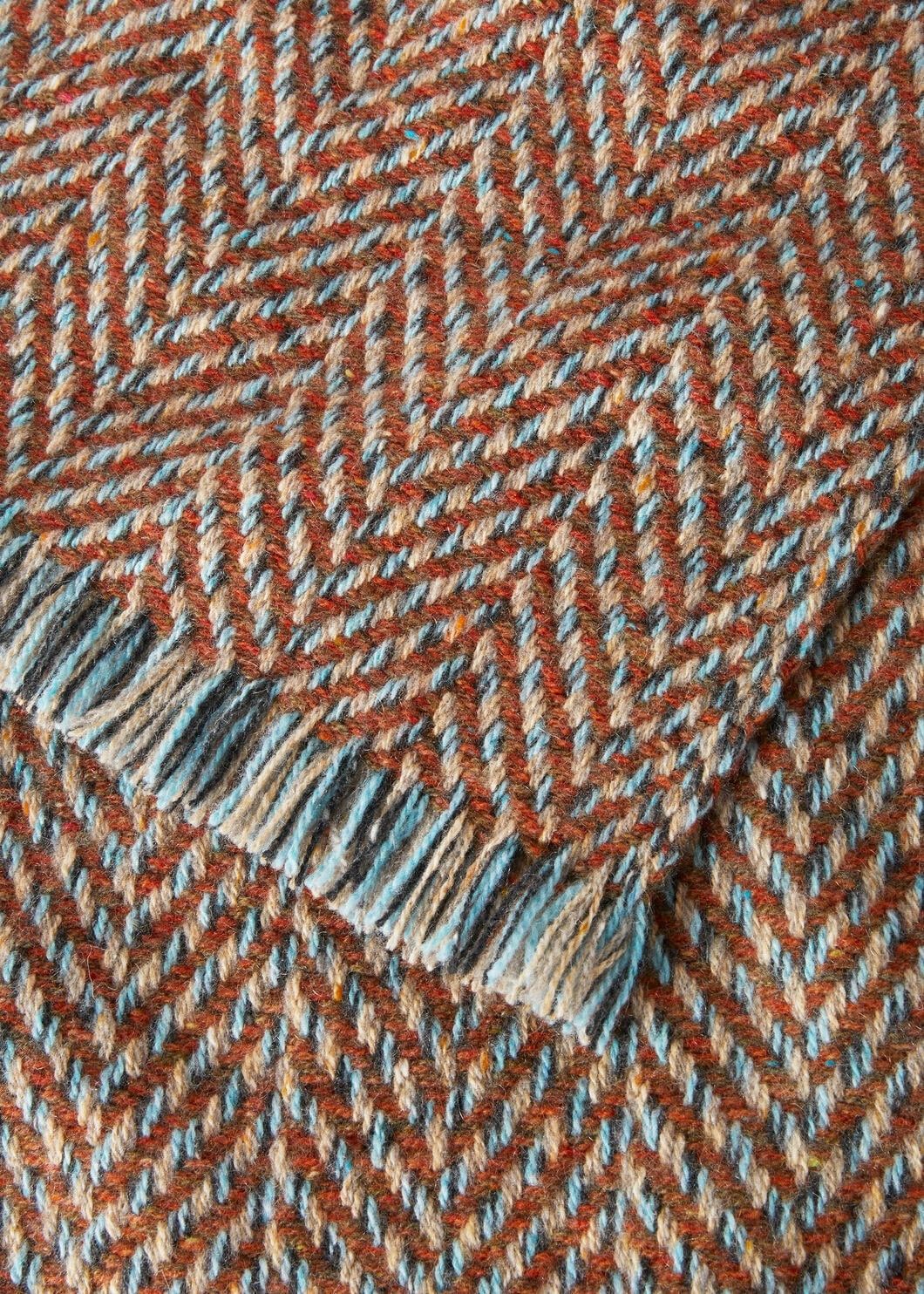 Loro Piana o1w1db10725 FAO5464 Size: OS / Chevron Scarf in Brown Size ONE SIZE - 3 Thumbnail