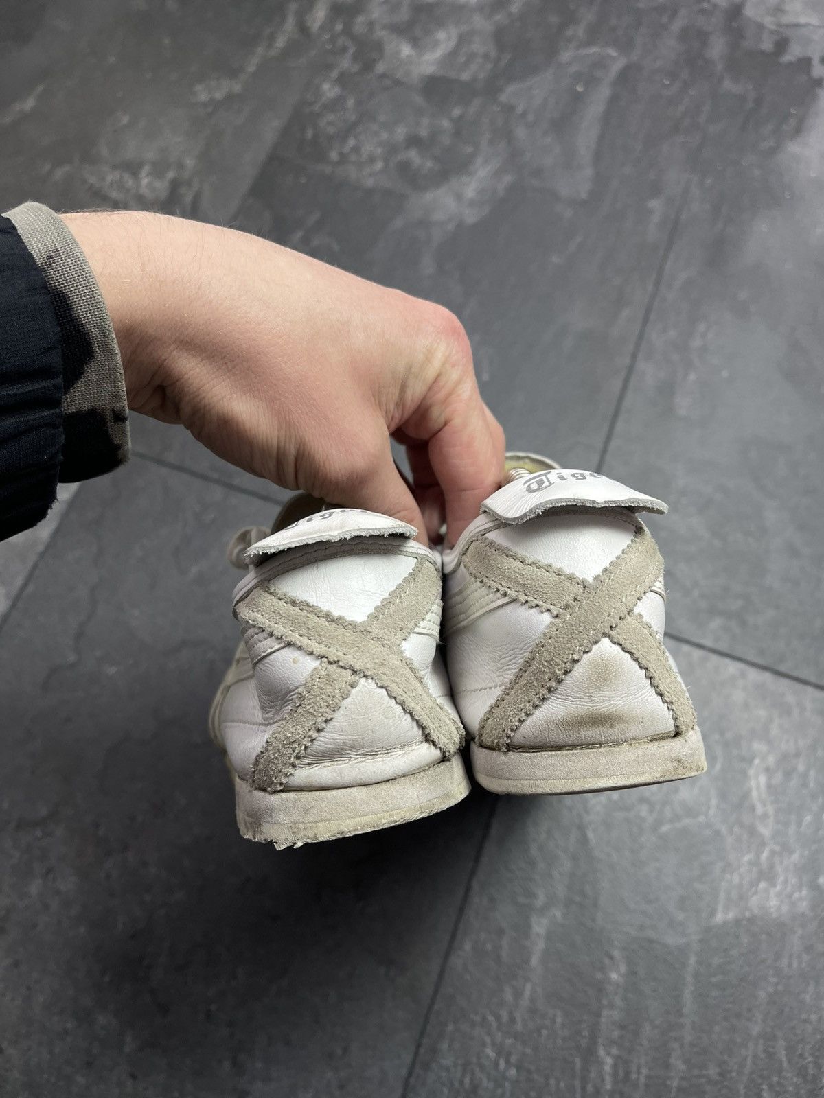 Streetwear Vintage asics onitsuka tiger leather sneakers Size US 5.5 / EU 38 - 12 Thumbnail