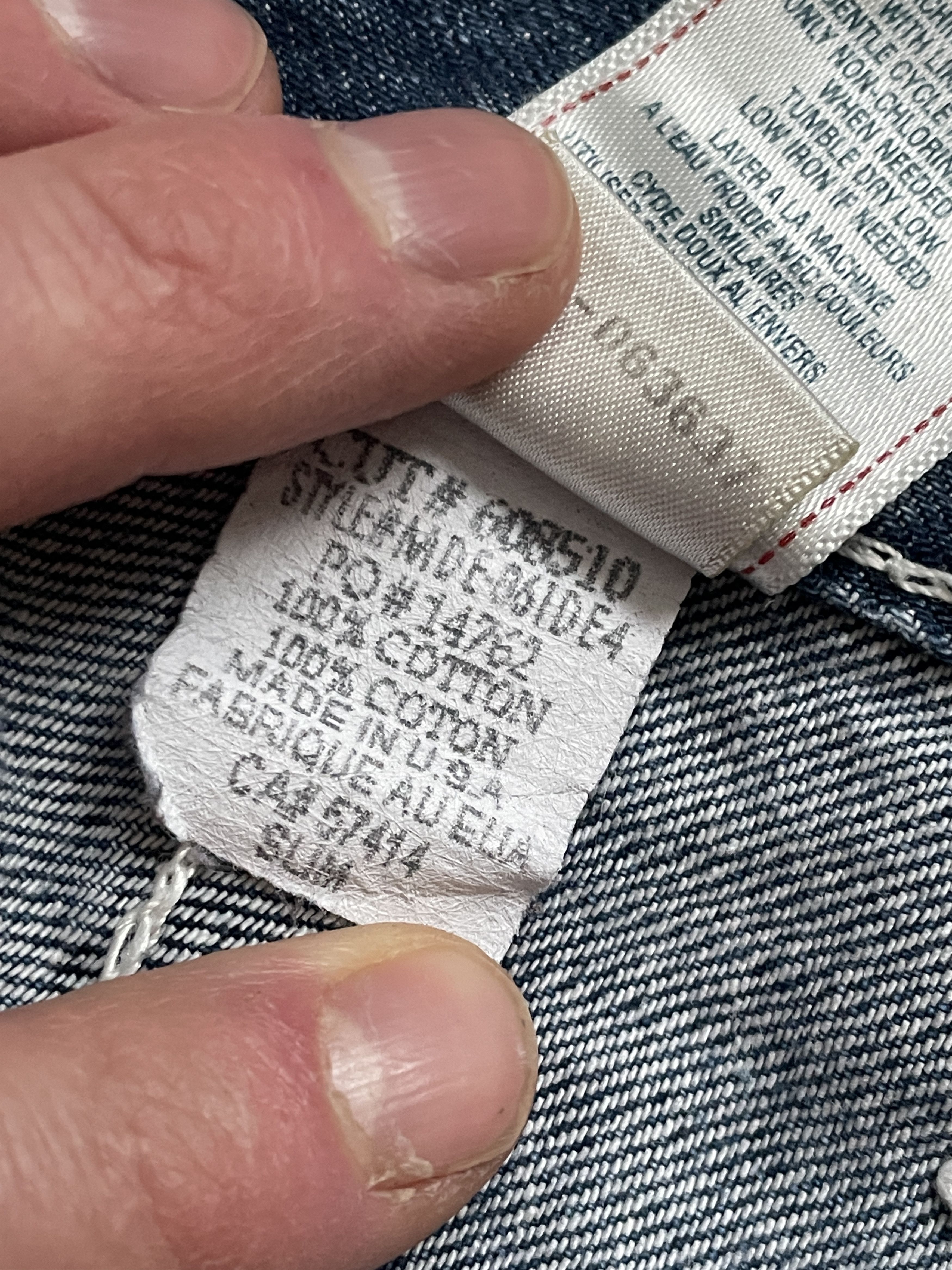 True Religion Y2K TRUE RELIGION STRAIGHT LIGHT BLUE DISTRESSED JEANS Size US 38 / EU 54 - 9 Thumbnail