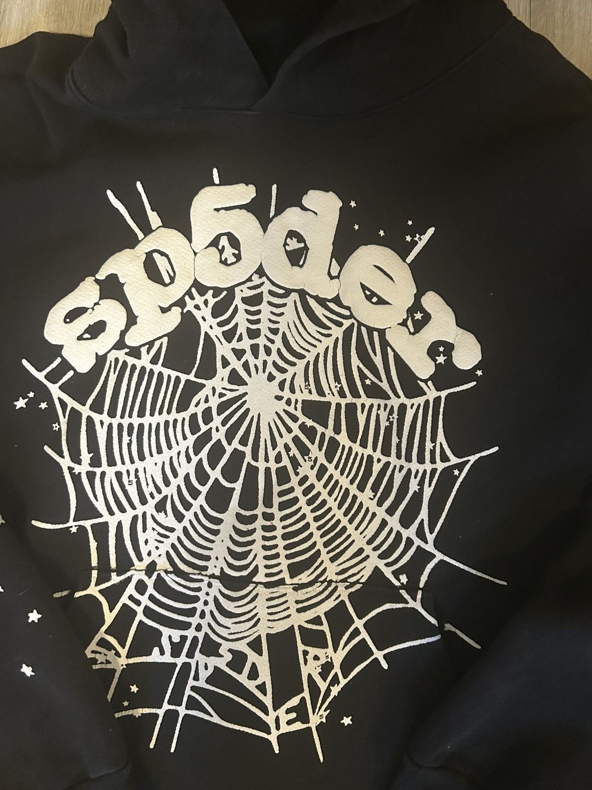 Sp5der Sp5der OG Black Web Hoodie Size US L / EU 52-54 / 3 - 2 Thumbnail
