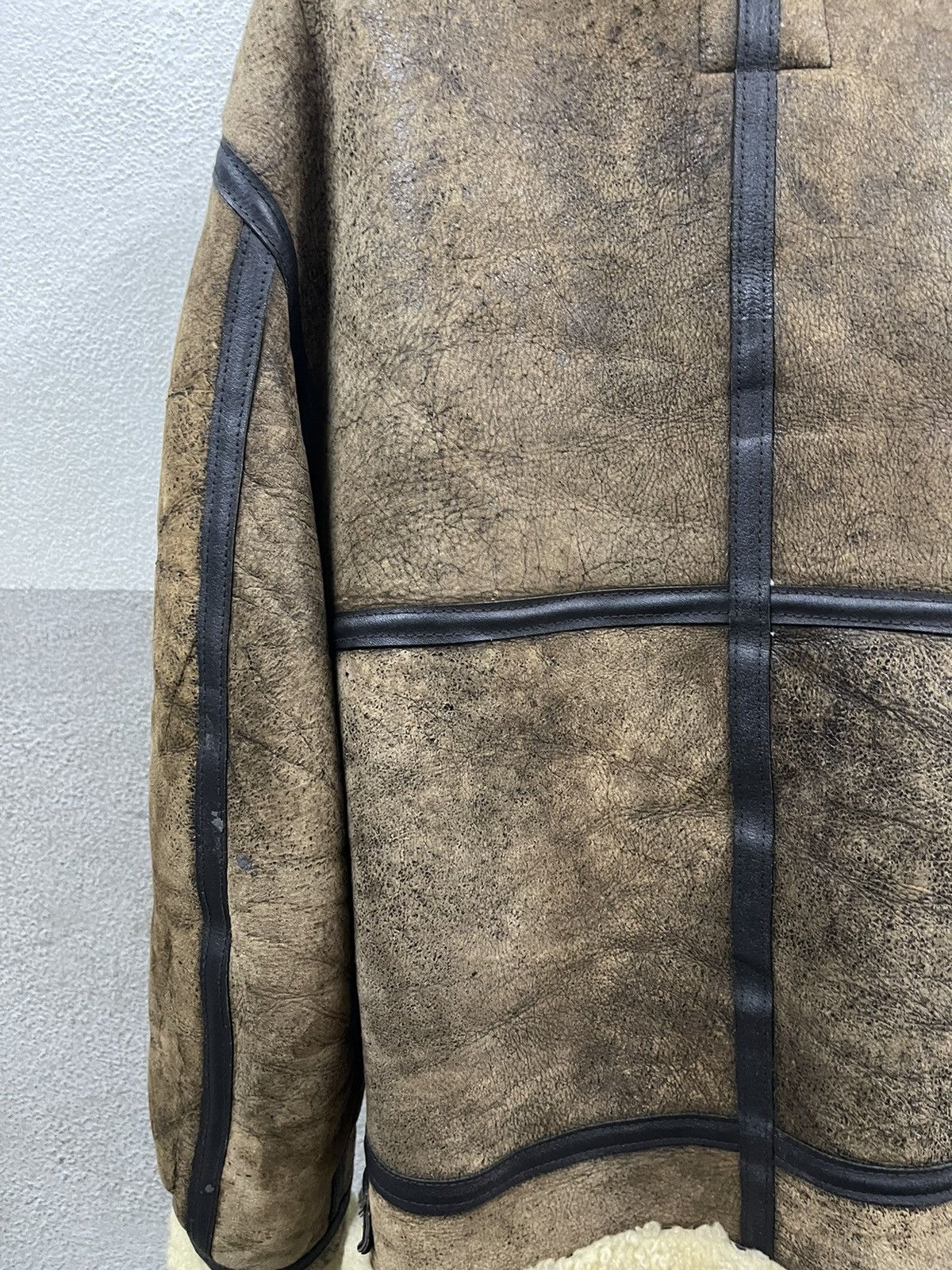 Avirex Vintage 1986 Avirex B-3 Shearling Sheepskin Flight Jacket Size US S / EU 44-46 / 1 - 8 Thumbnail