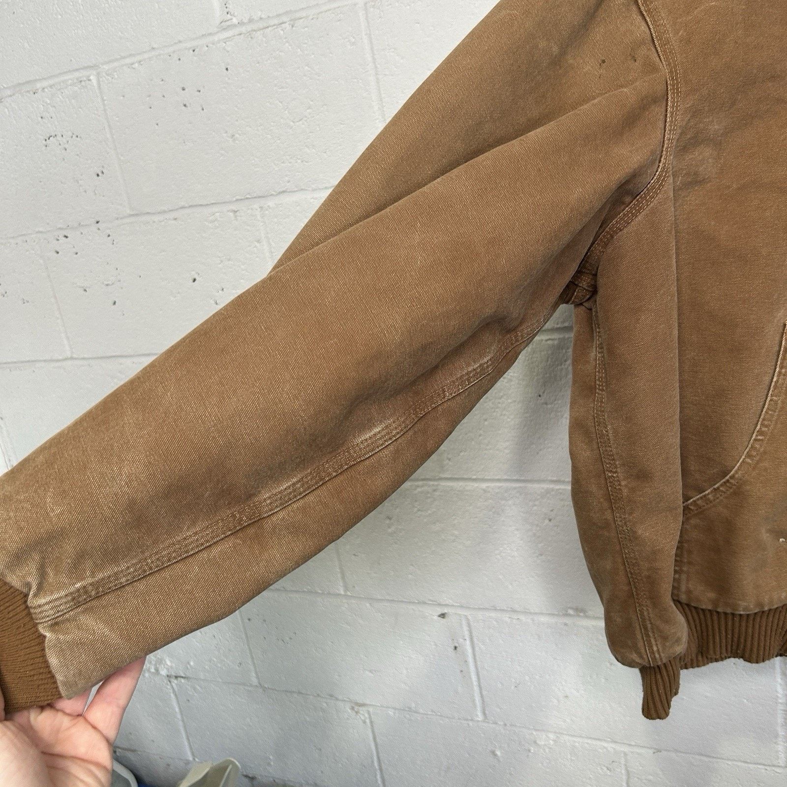 Carhartt Carhartt Hooded Quilt-Lined Active Jacket “Brown” J130-211 Size US XL / EU 56 / 4 - 5 Thumbnail