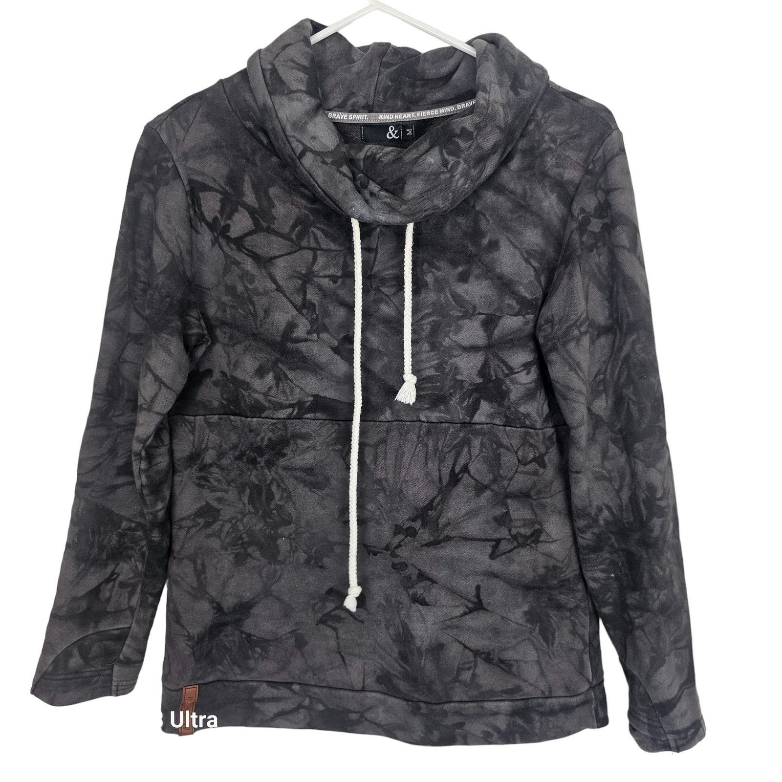 AVEC LES FILLES Ampersand Avenue Womens Tie Dye Hoodie Sweatshirt Sz M Size M / US 6-8 / IT 42-44 - 1 Thumbnail