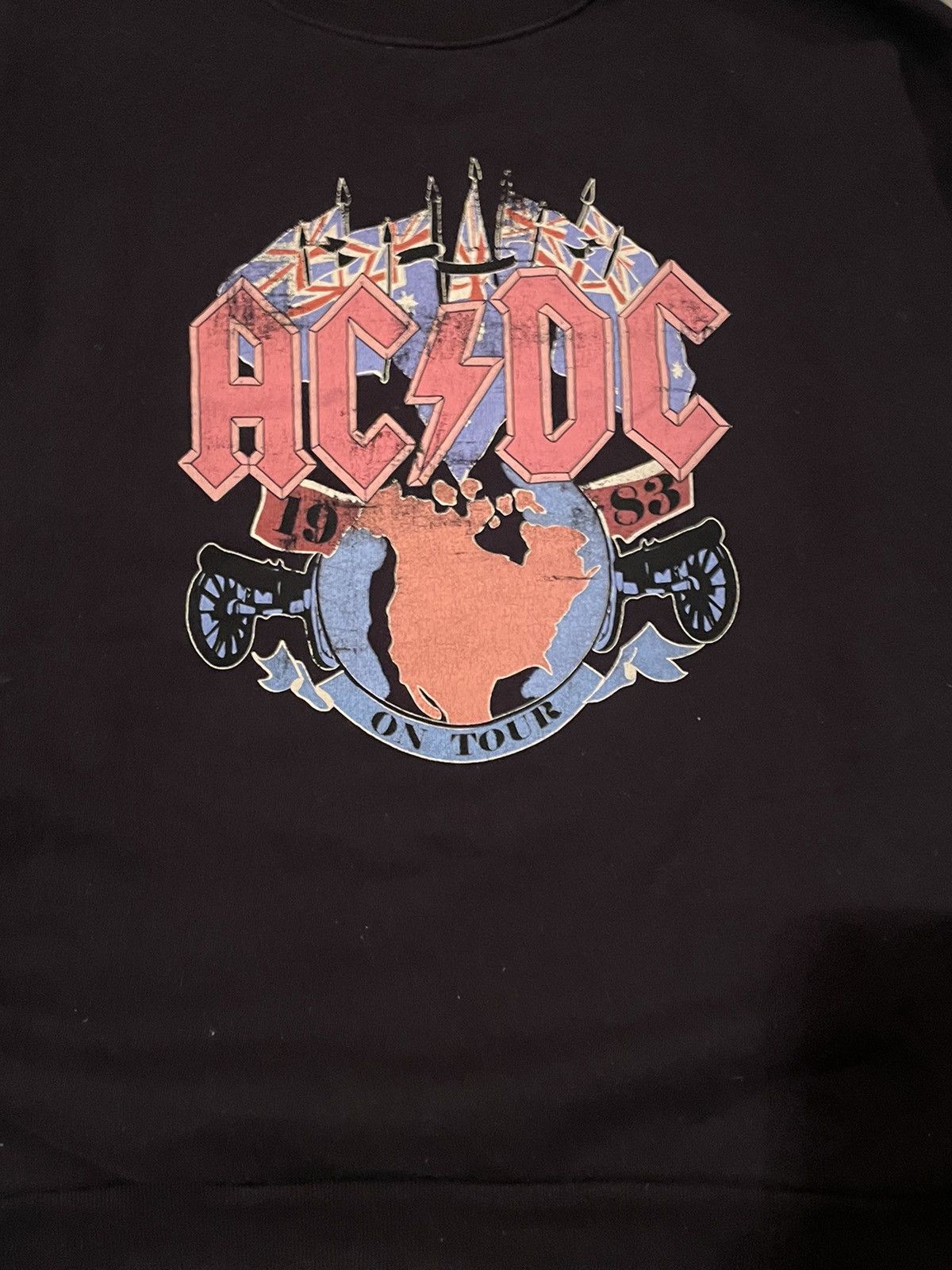 Band Tees × Vintage Vintage ACDC Tee Streetwear Big Central Logo Y2k Rock Size US M / EU 48-50 / 2 - 4 Thumbnail